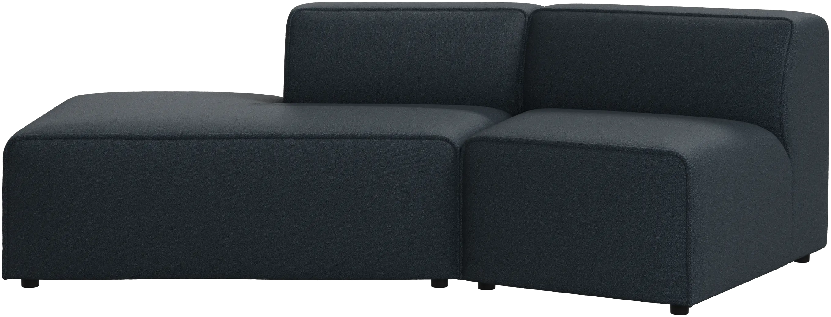 Sofa Carmo con lado abierto, en ángulo, izquierdo