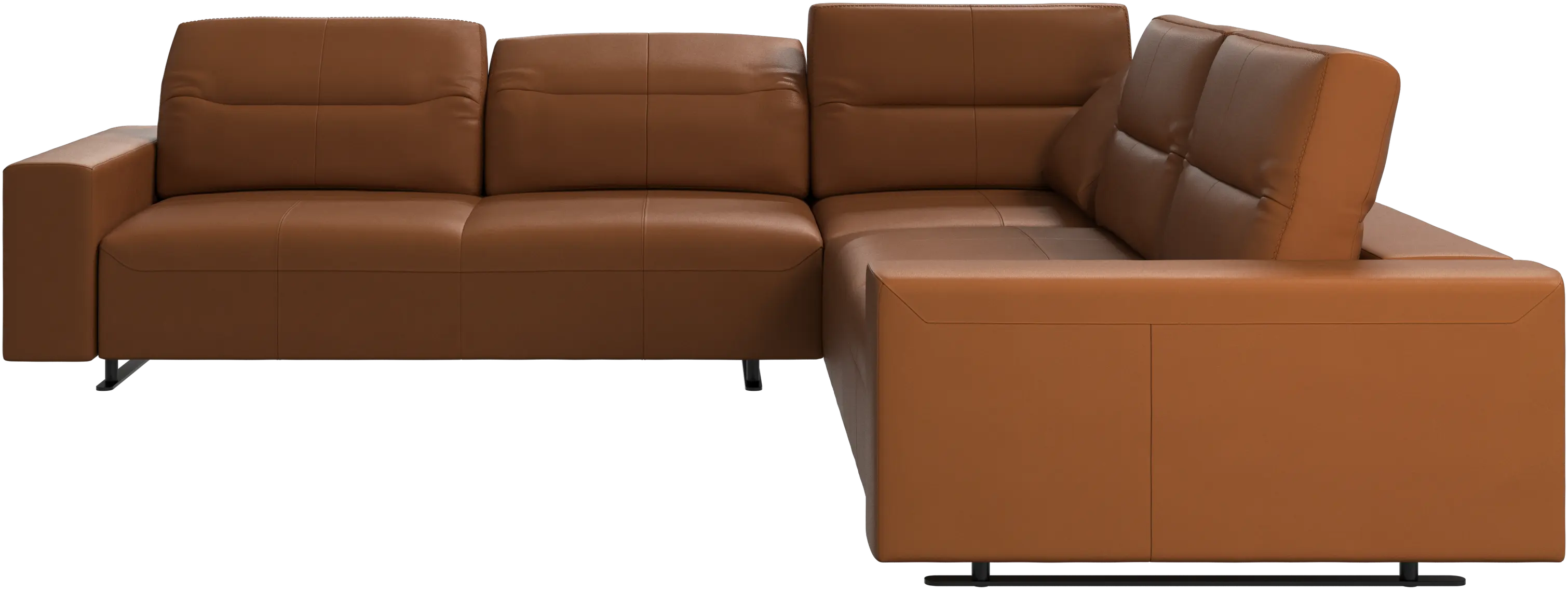Hampton corner sofa with adjustable back