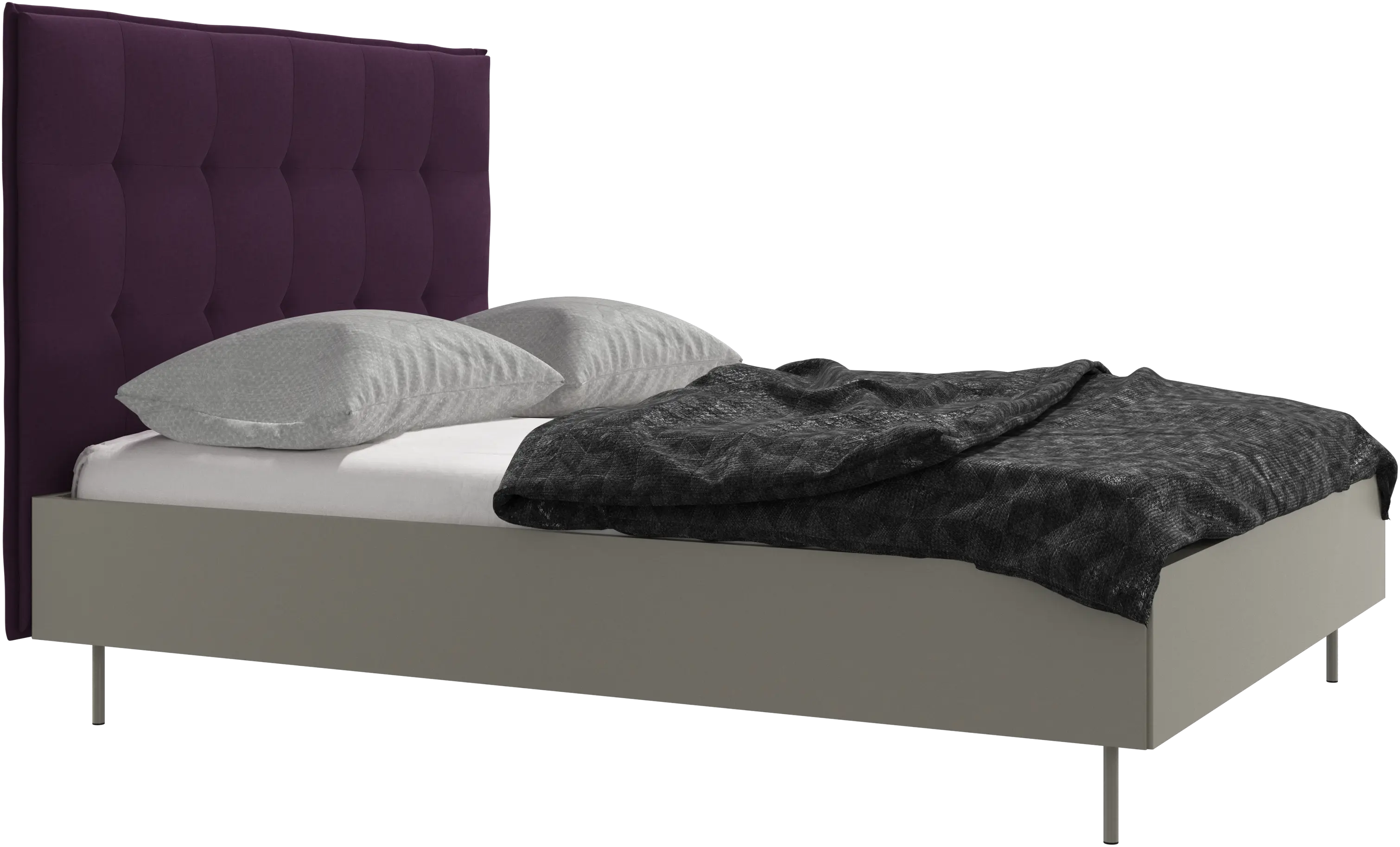 Lugano bed, excl. slats and mattress