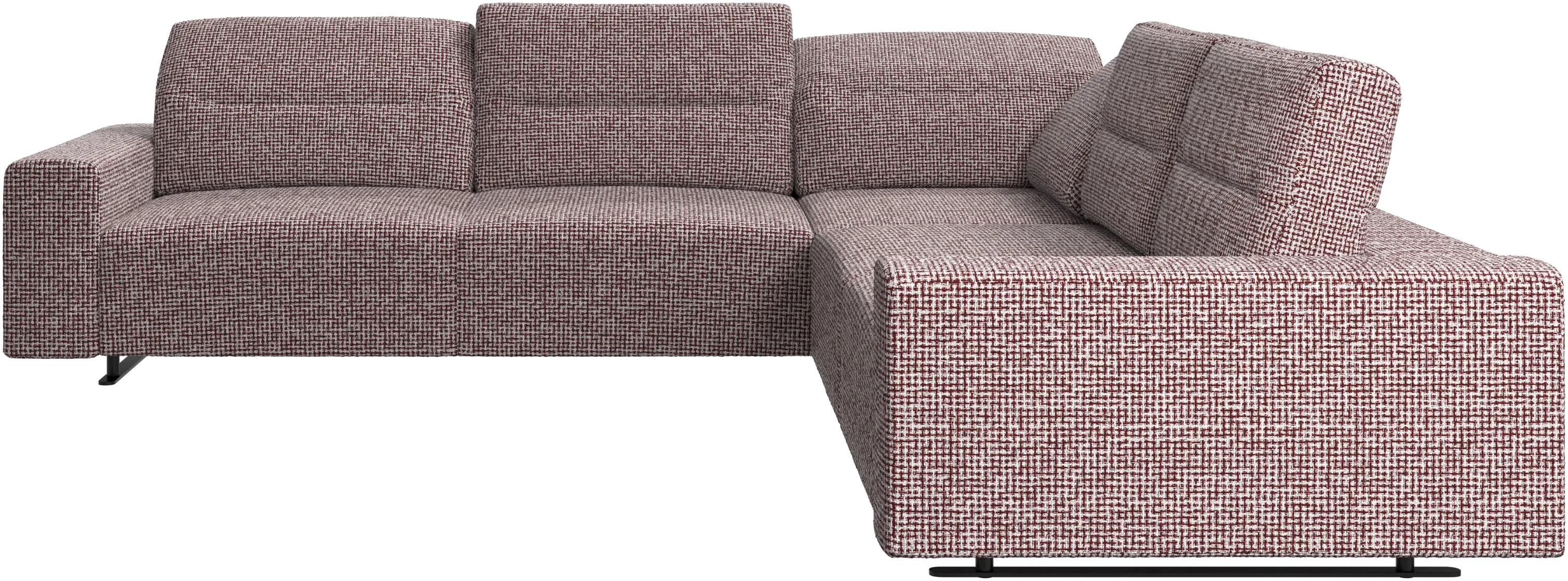 Hampton corner sofa with adjustable back