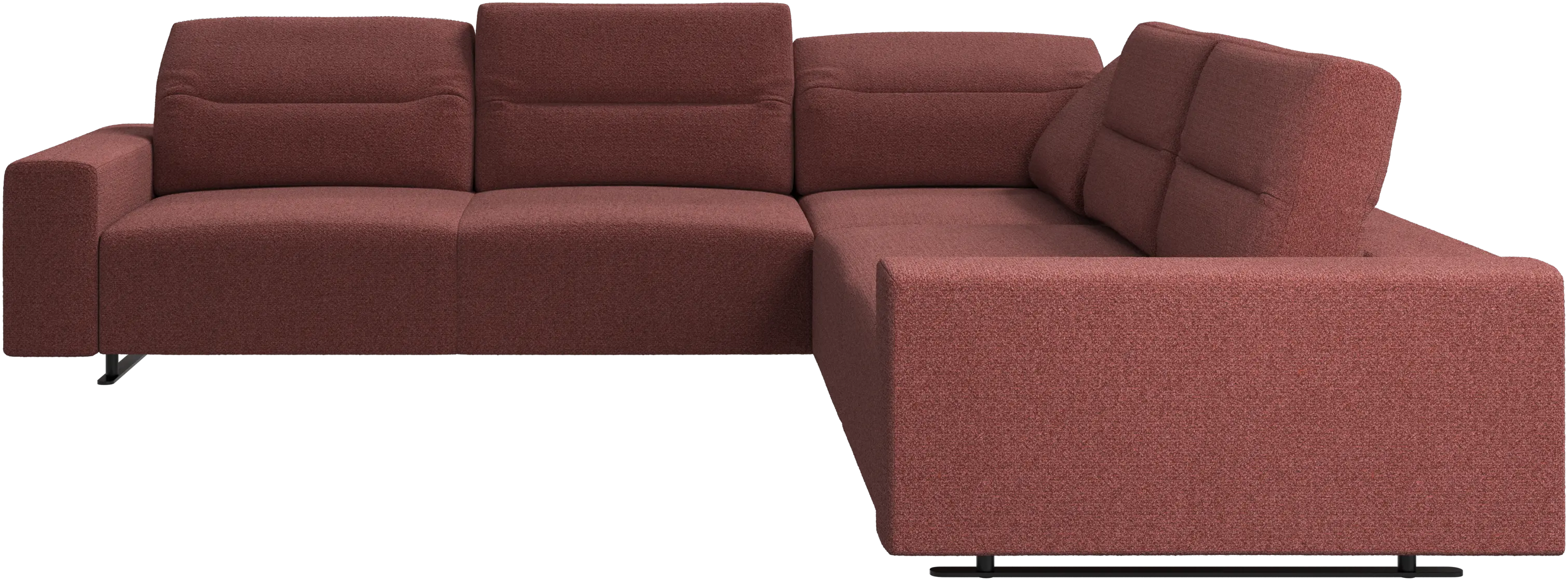 Hampton corner sofa with adjustable back