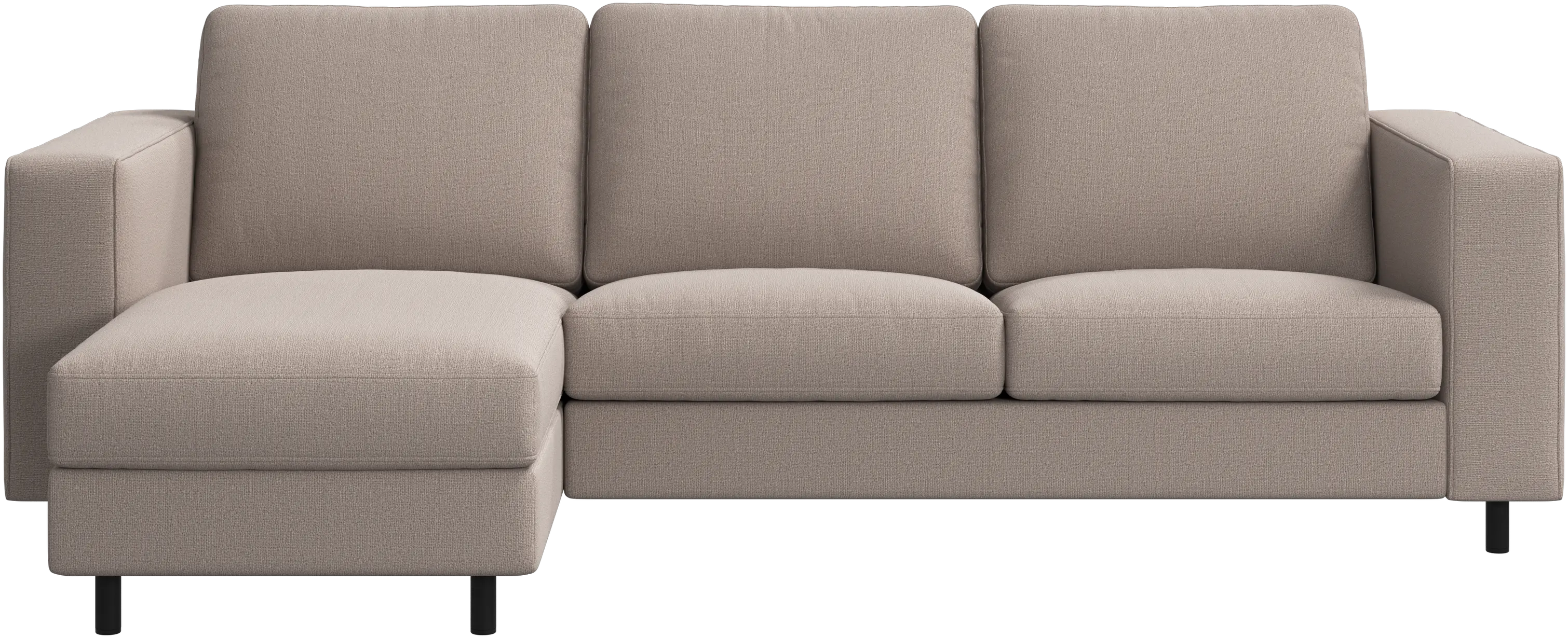 Sofá Indivi con módulo chaise-longue a la izquierda