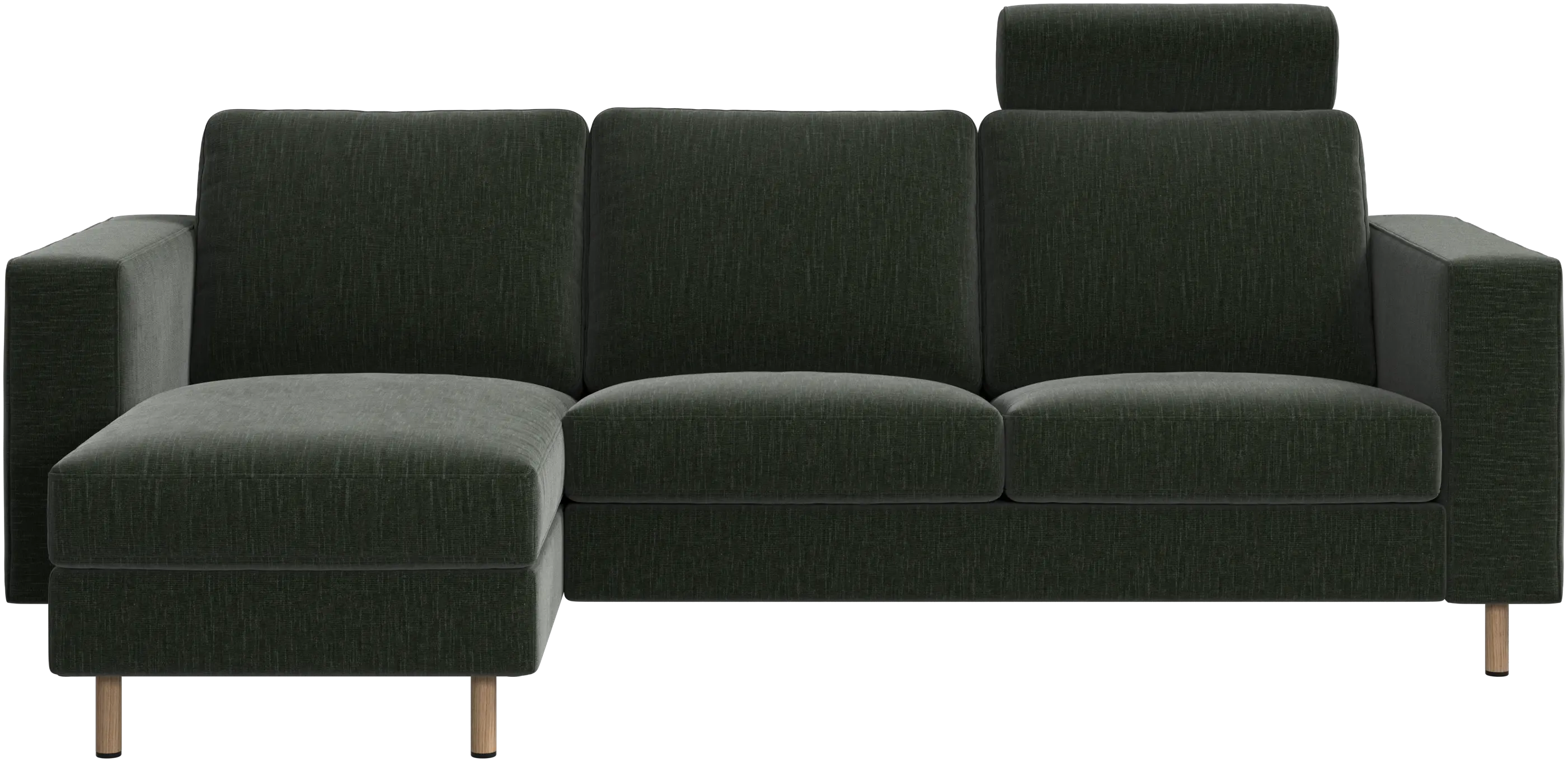 Indivi sofa with chaise longue left
