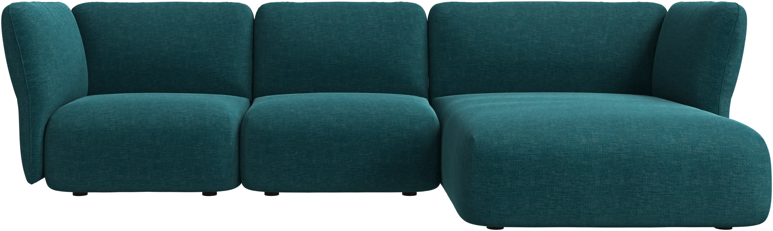Paraggi 2-seater with chaise longue right