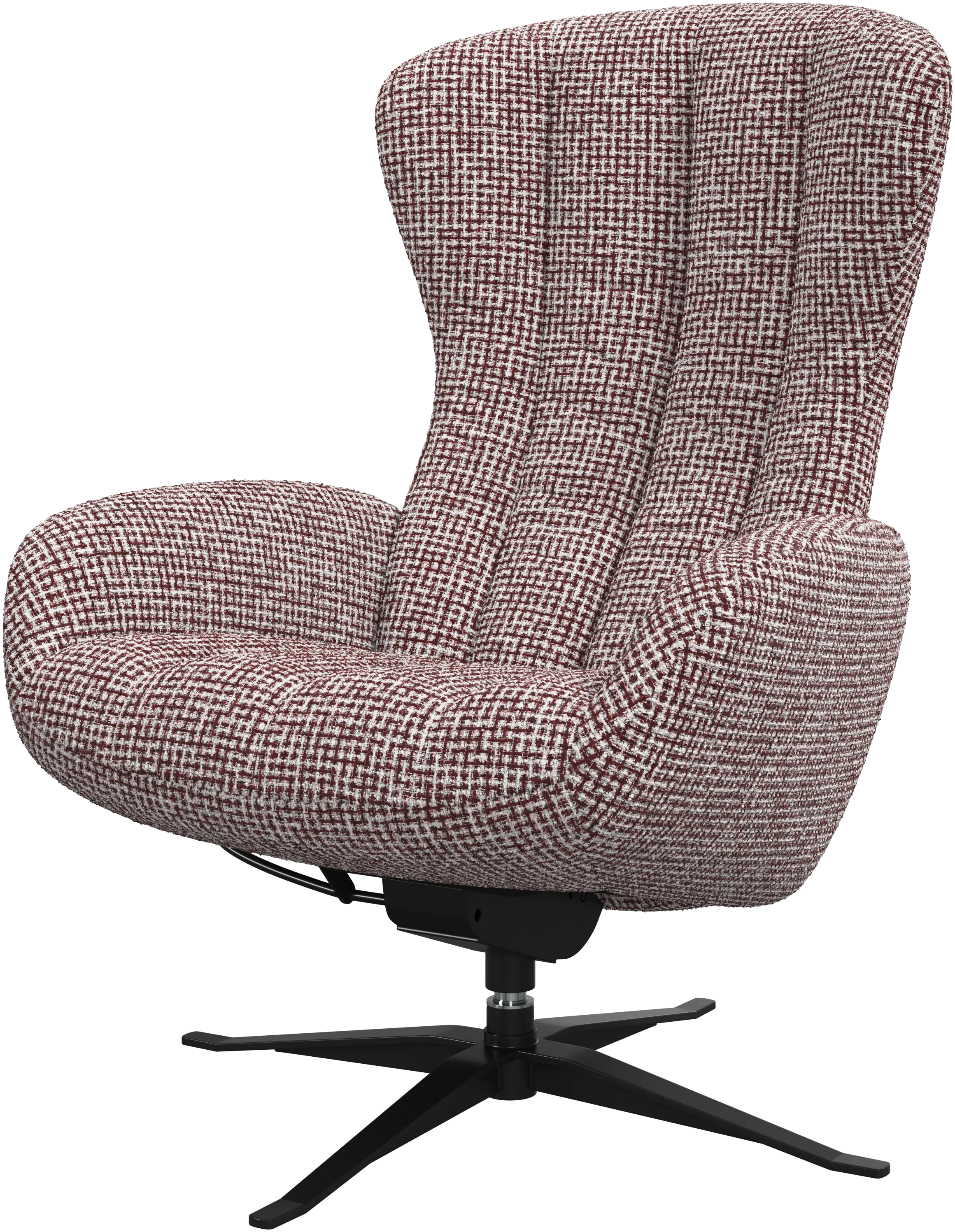 Tilburg recliner with swivel function and adjustable headrest