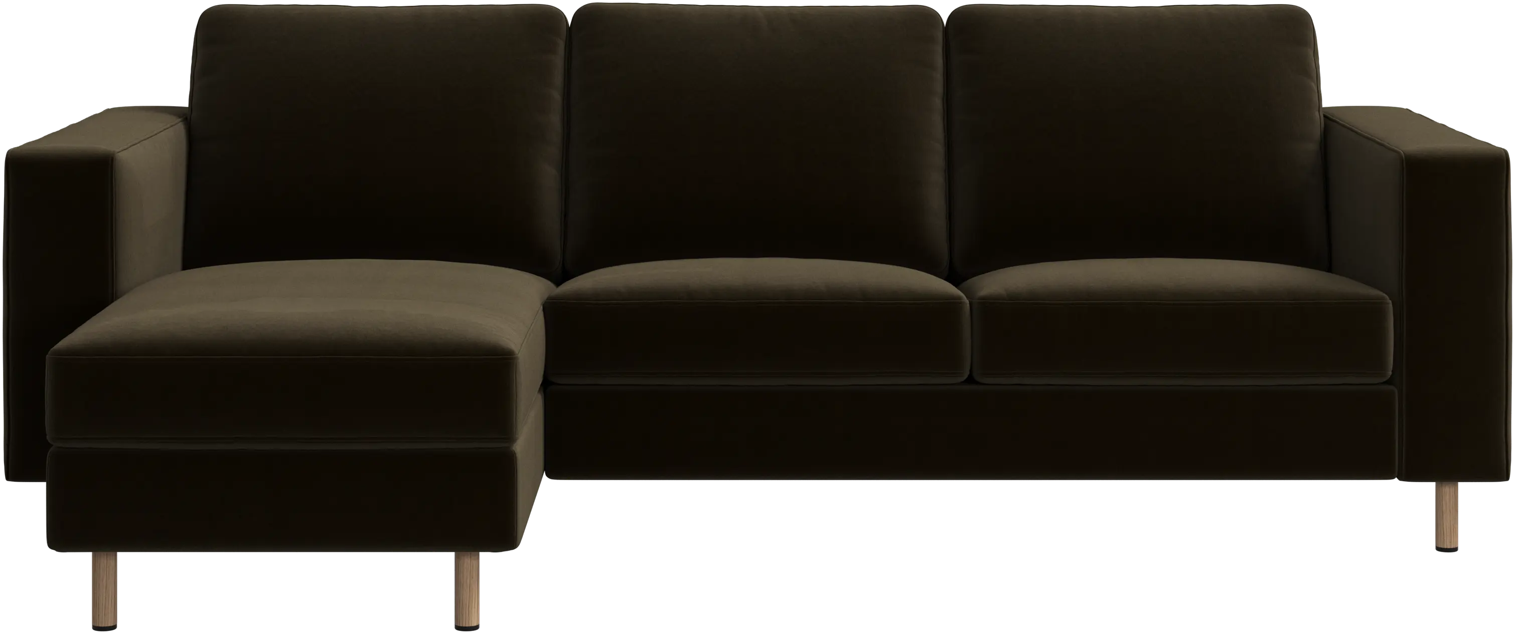 Indivi sofa with chaise longue left