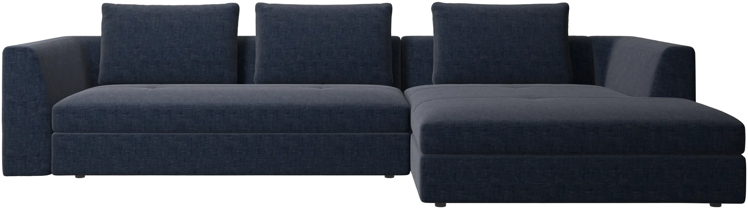 Bergamo sofa with resting unit