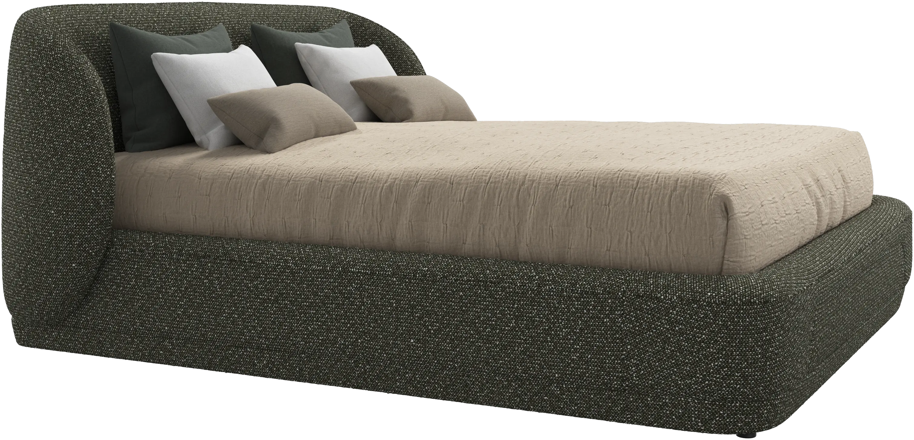 Bolzano bed with slats  - 152.5x200 cm