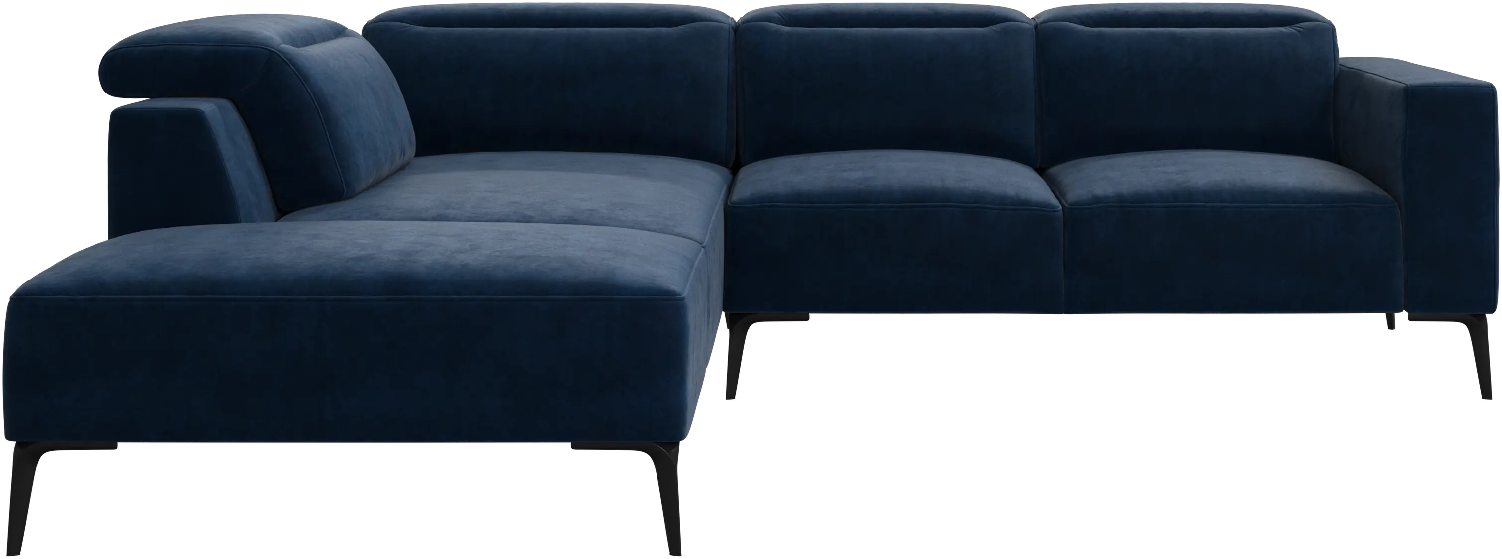 Zürich corner sofa with lounging unit