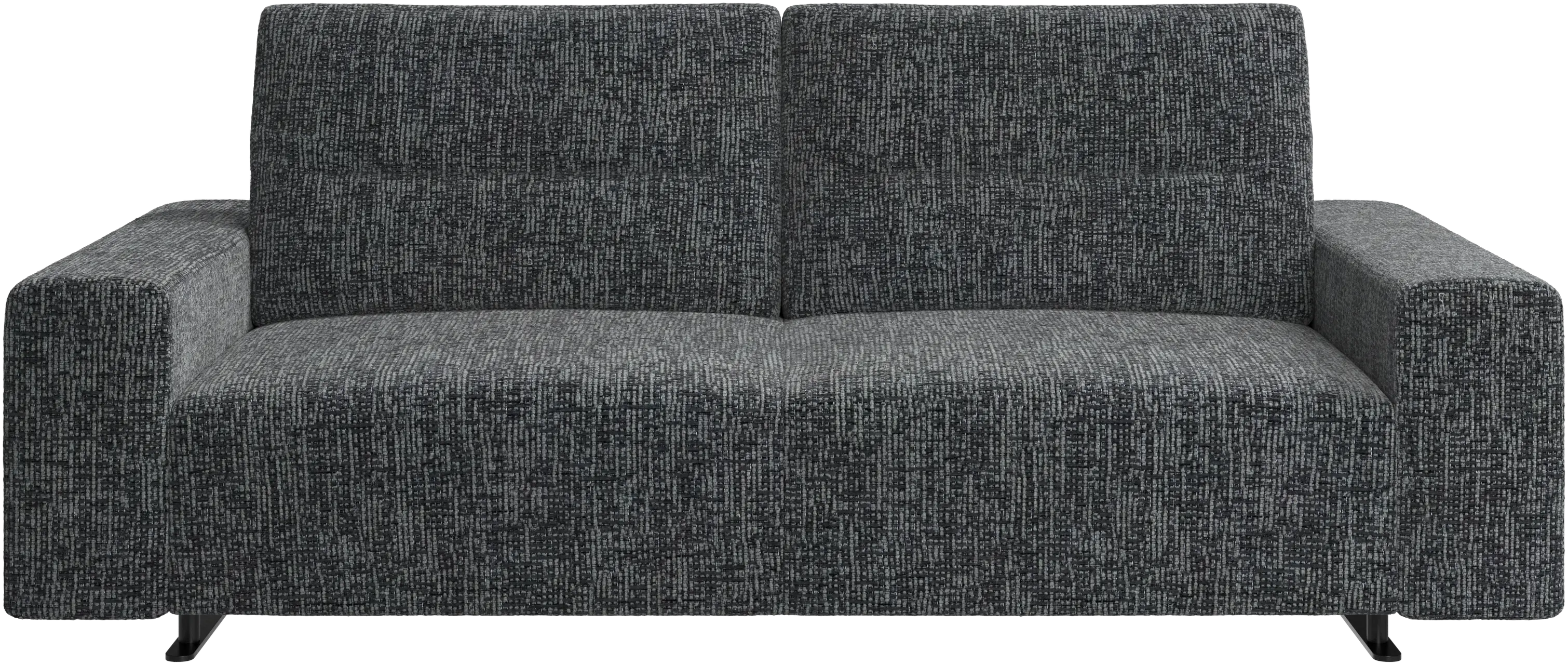 Hampton sofa with adjustable back and storage on the right side