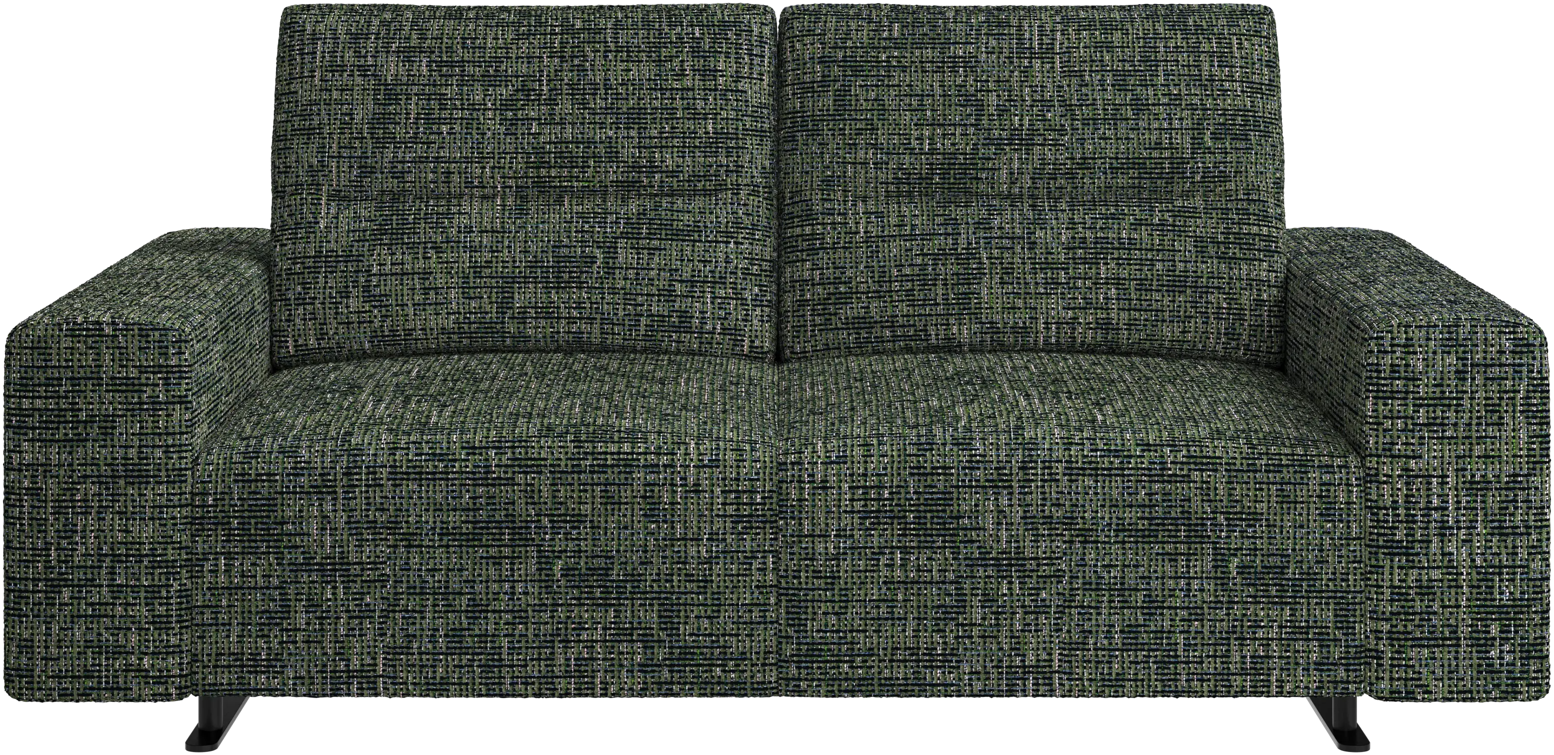 Hampton sofa with adjustable back and storage on the left side