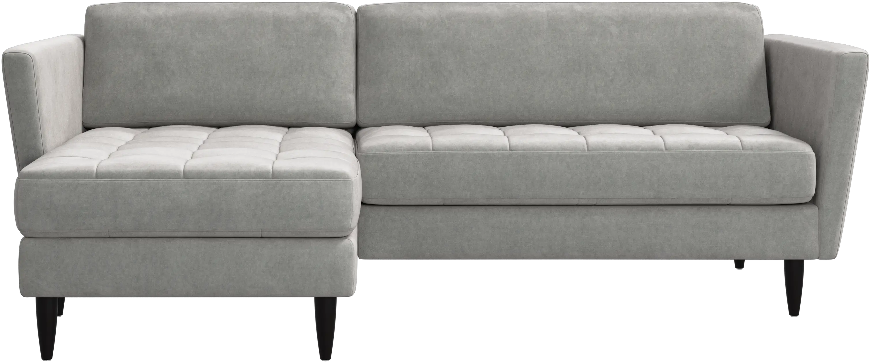 Osaka sofa with resting unit, tufted seat