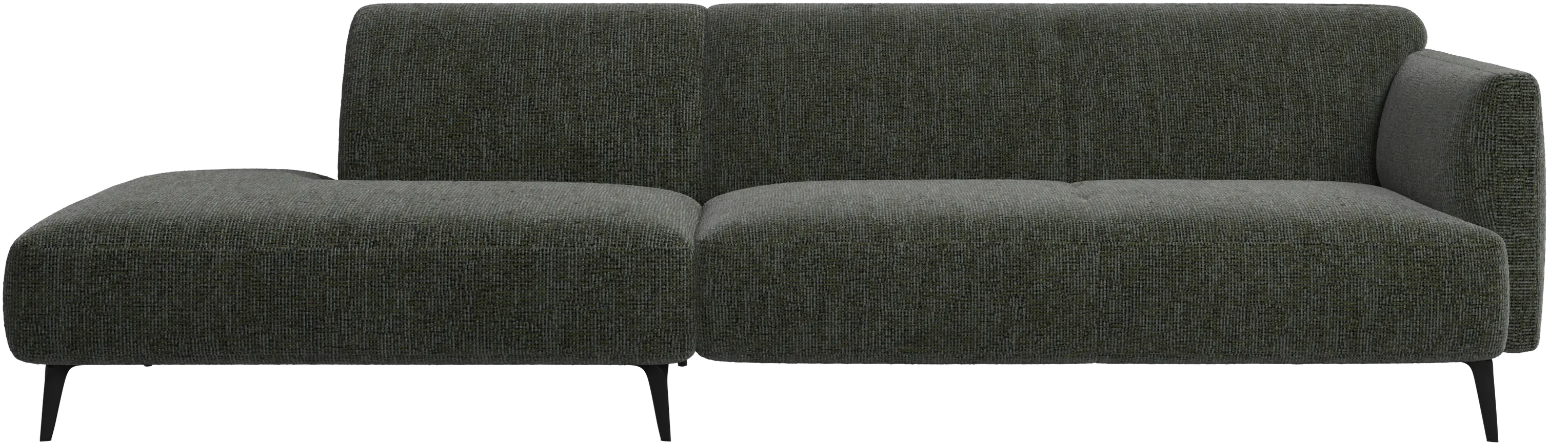 Modena sofa with lounging unit
