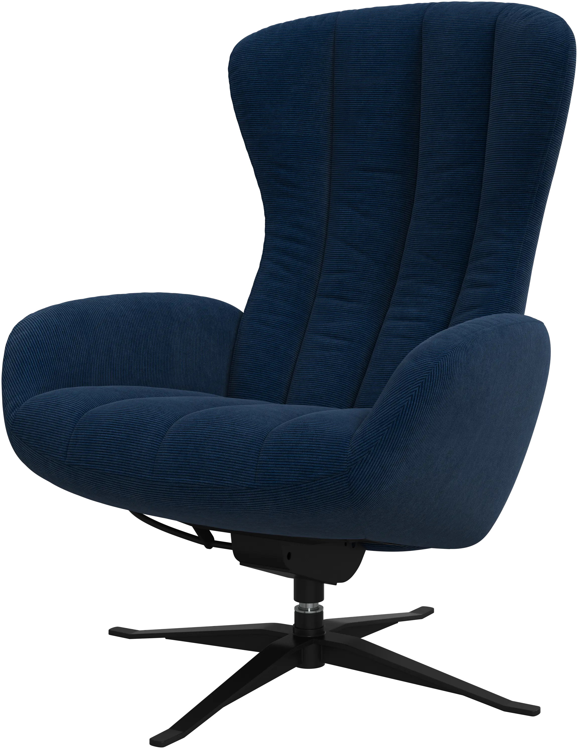 Tilburg living chair with tilt and swivel function
