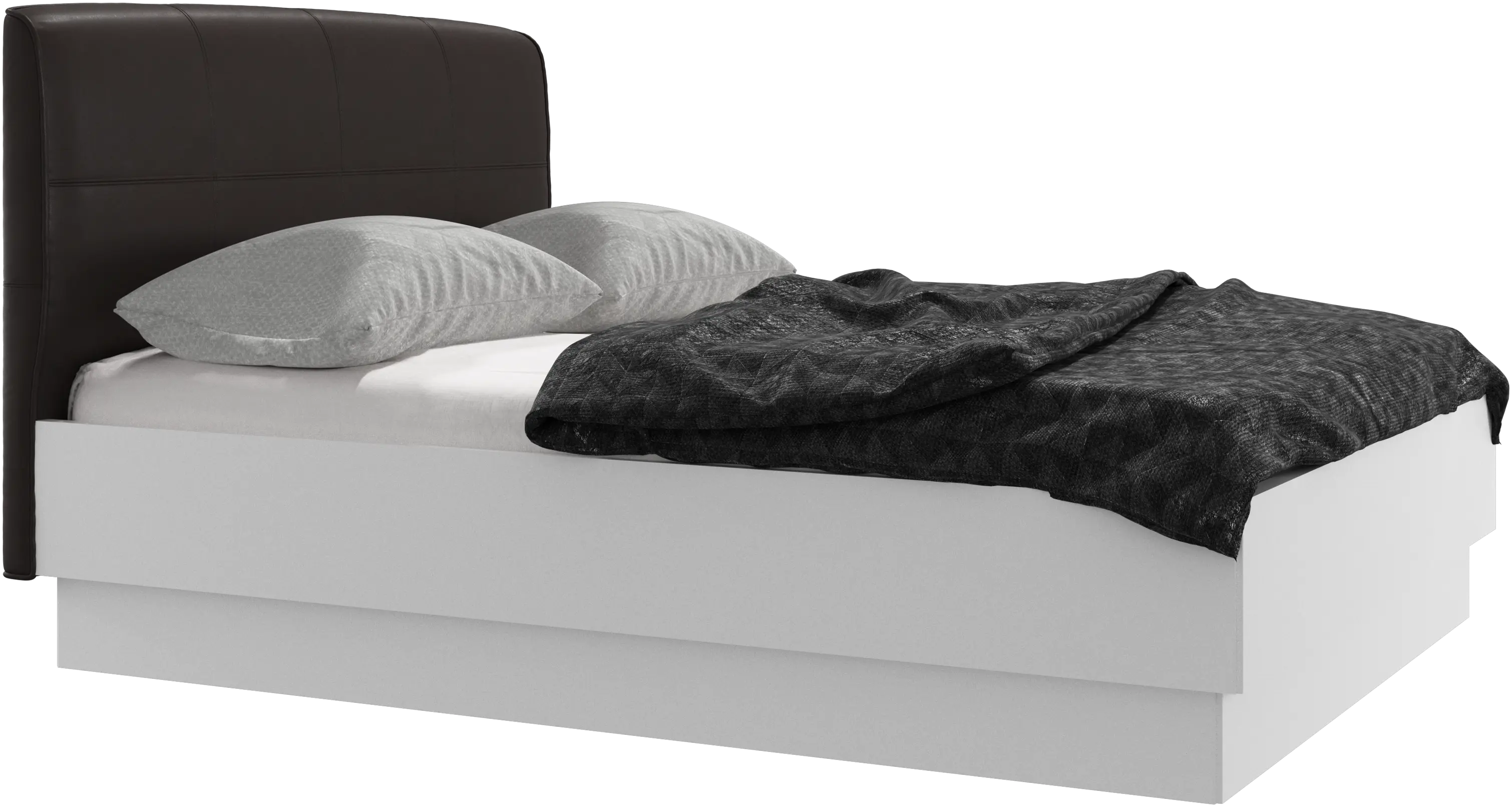 Houston, upholstered bed with storage
