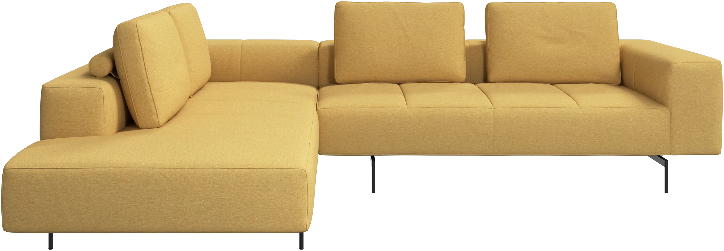 Amsterdam corner sofa with lounging unit