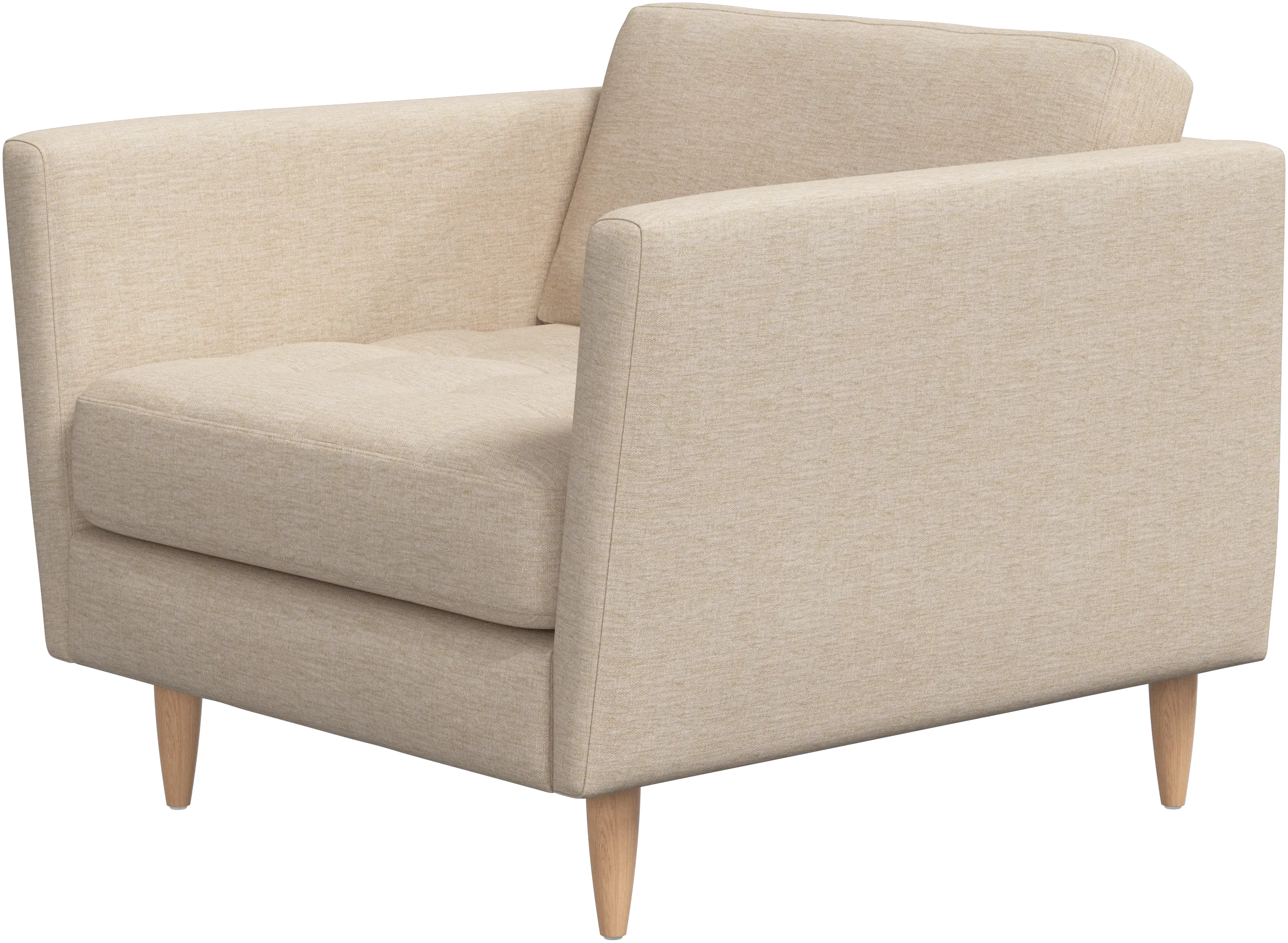 Osaka chair, tufted seat