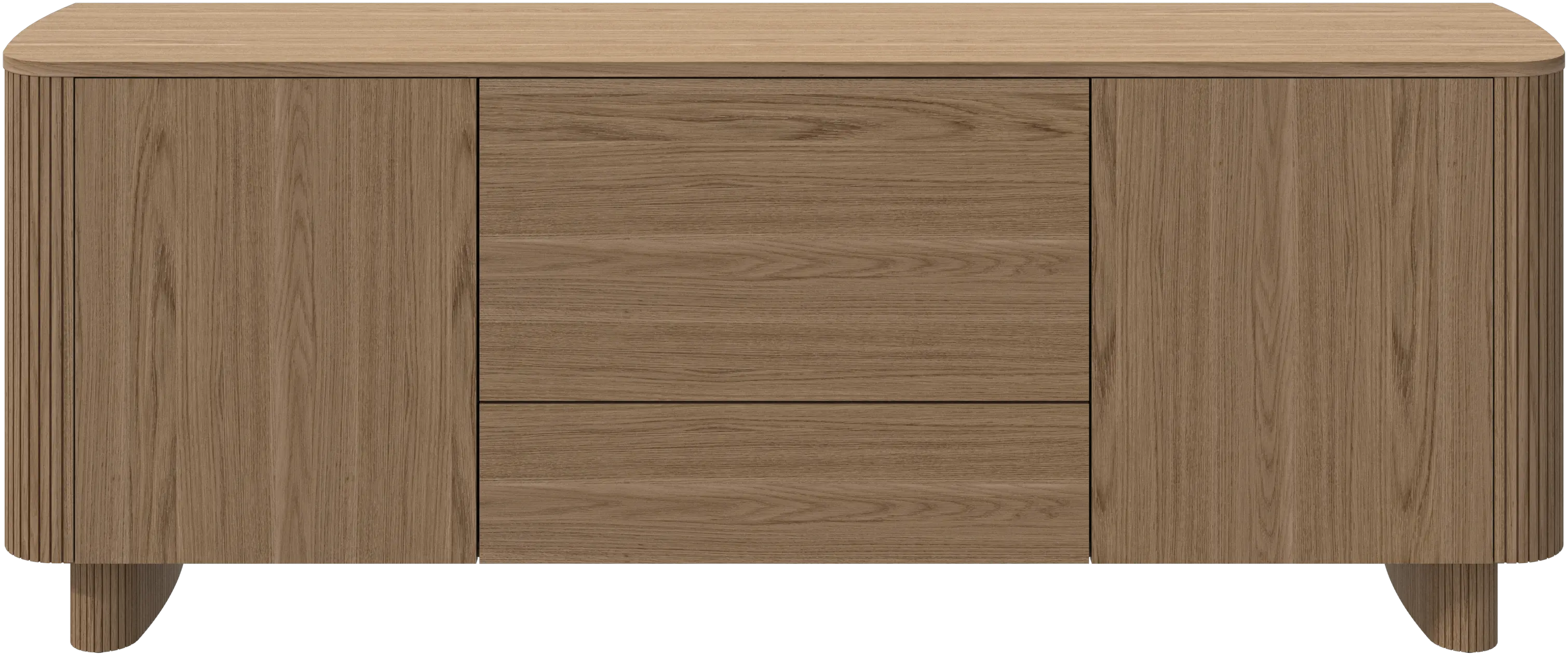 Santiago ドロップダウンセクション付きサイドボード