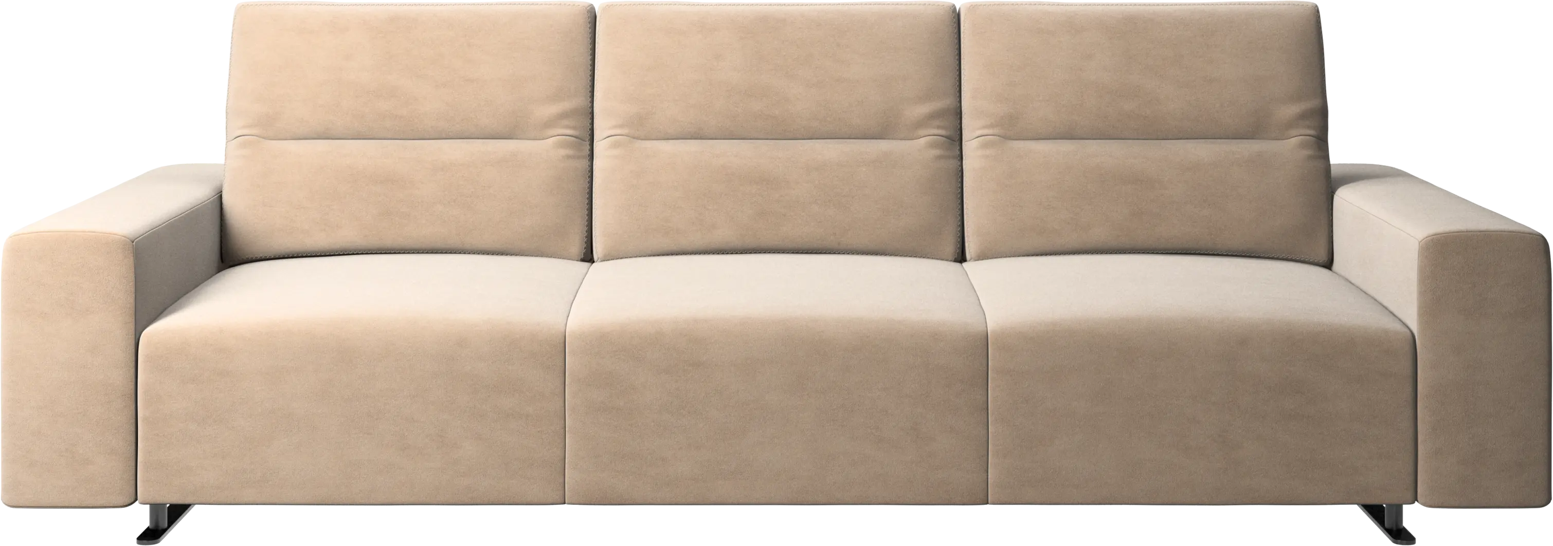 Hampton sofa with adjustable back