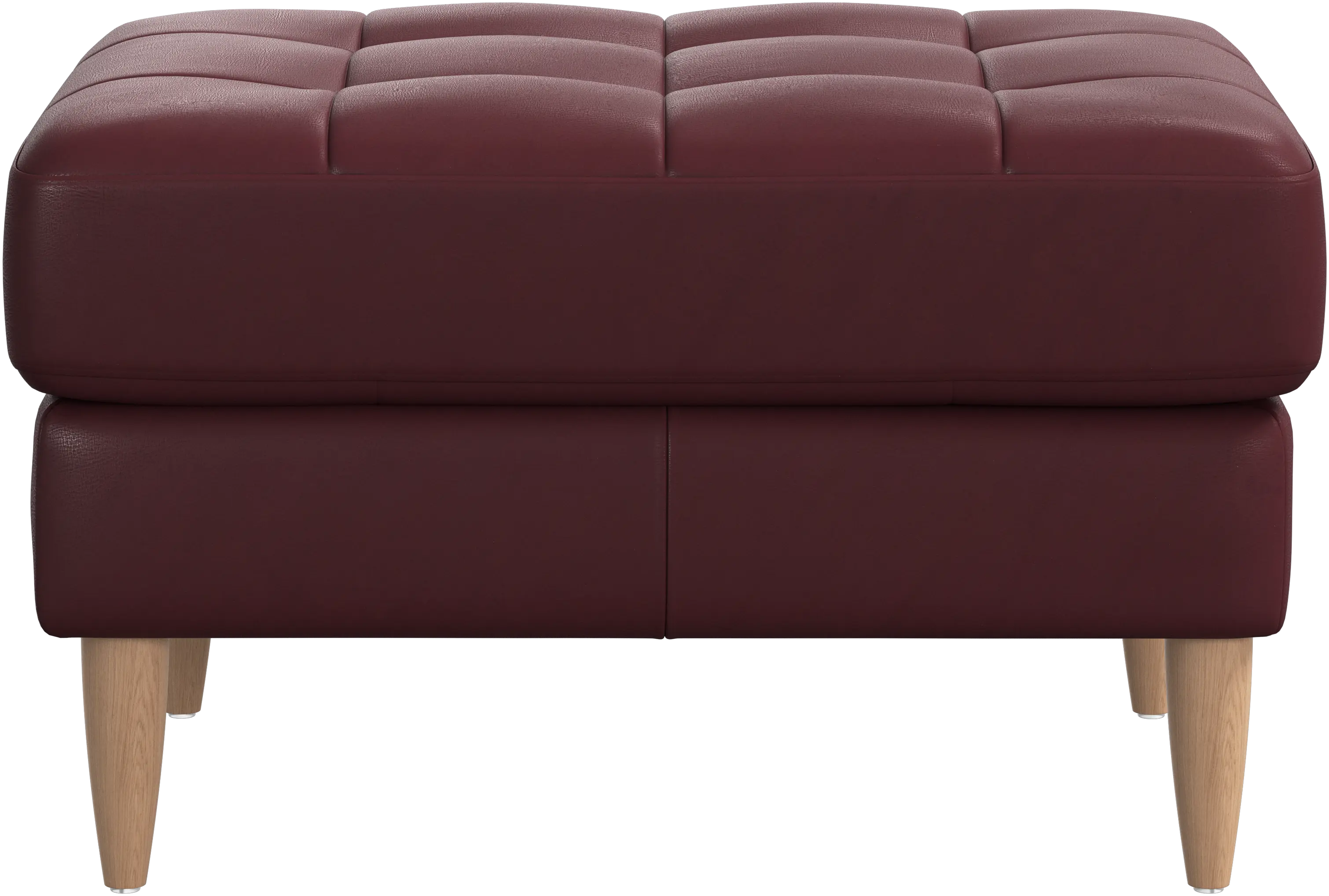 Pouf Osaka, assise capitonnée