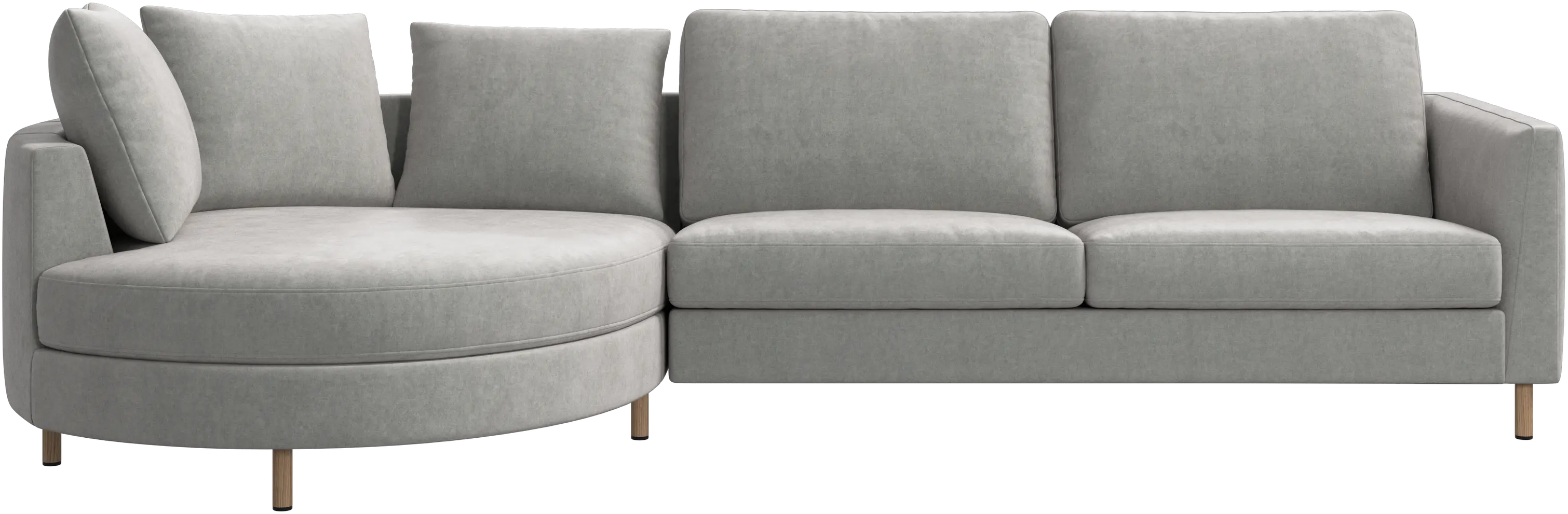 Indivi sofa with chaise longue left
