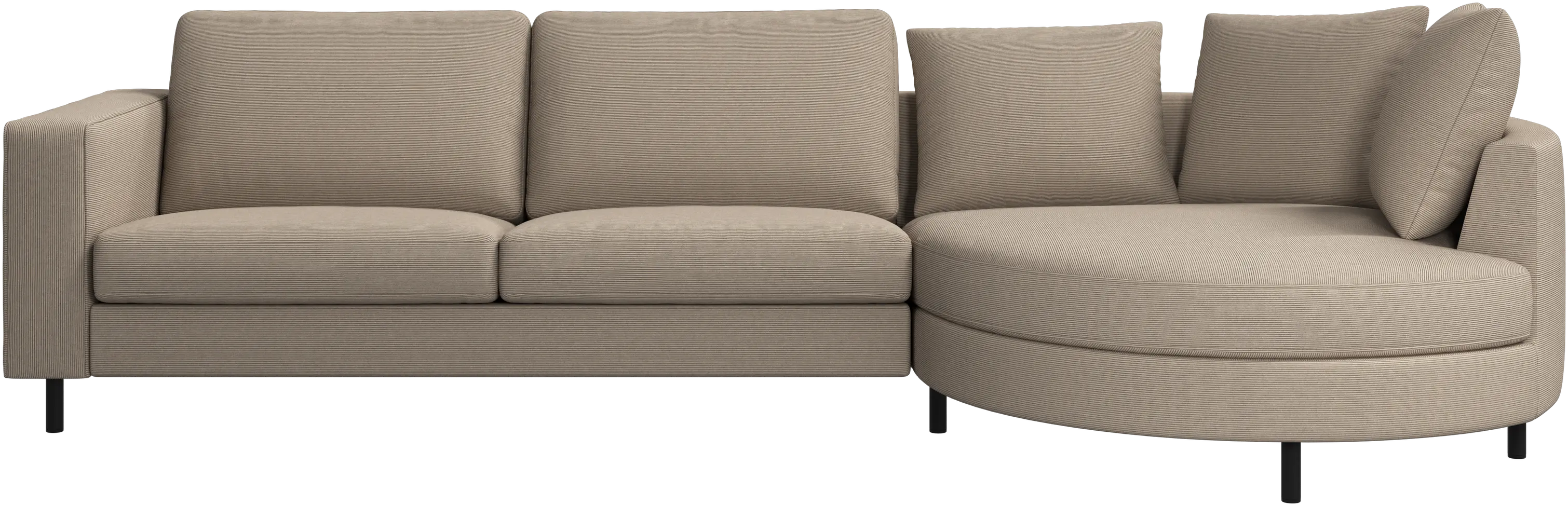 Indivi sofa with chaise longue right