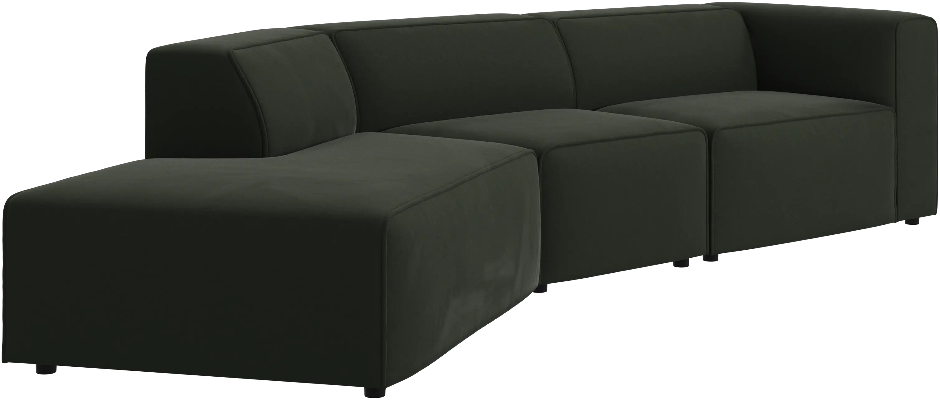 Carmo sofa with lounging units