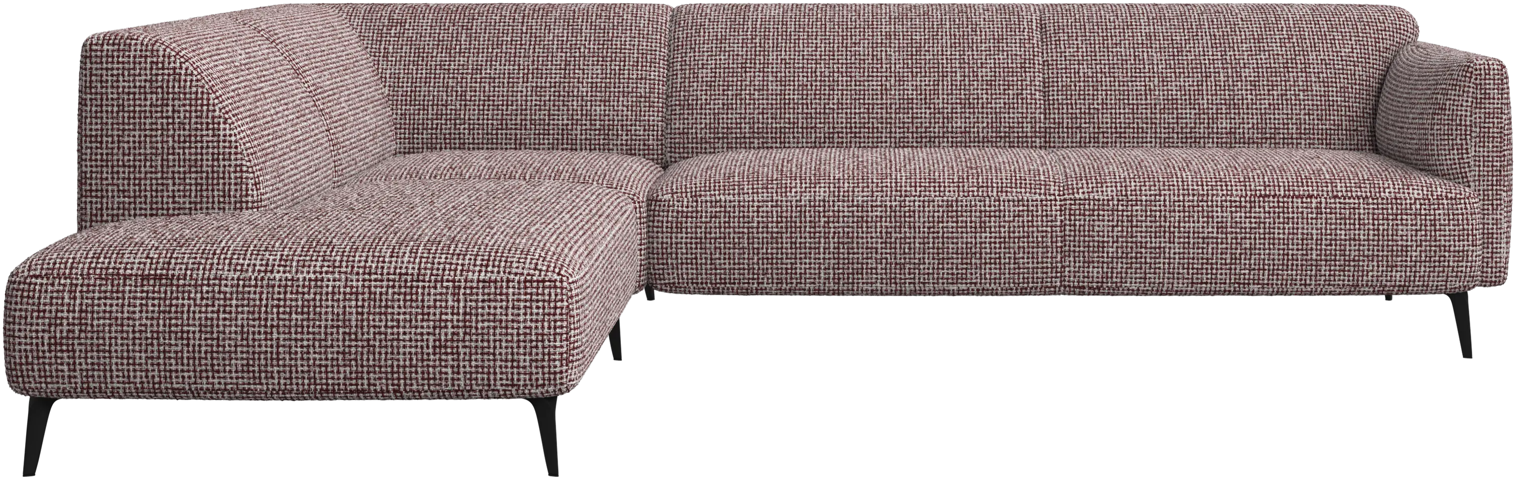 Modena corner sofa with lounging unit