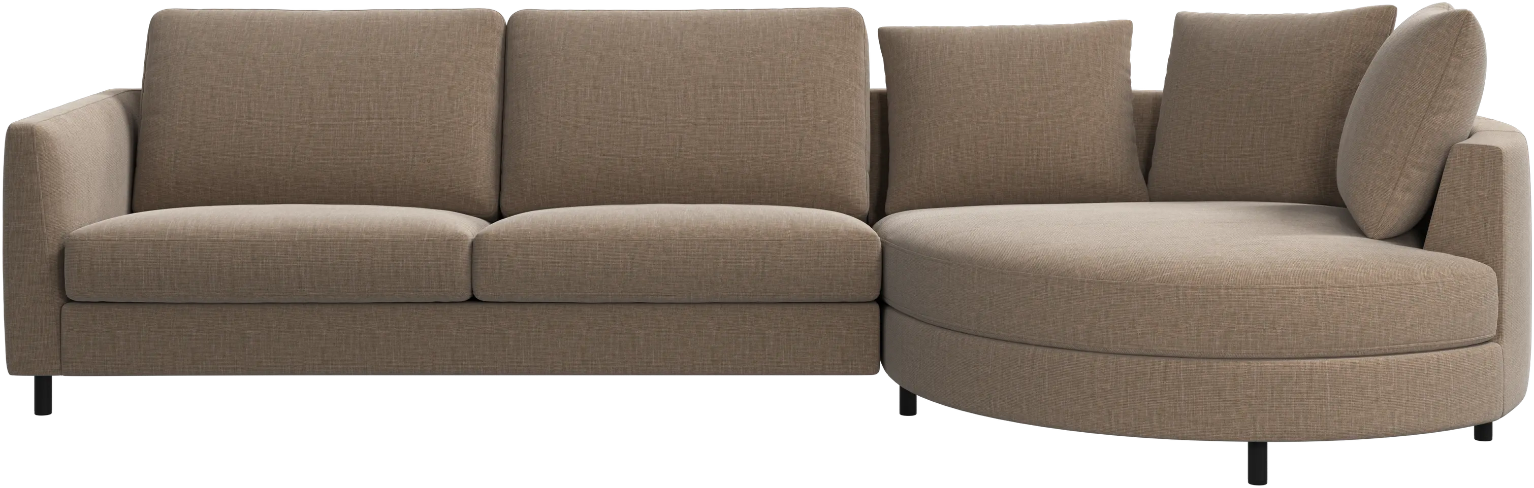 Indivi sofa with chaise longue right