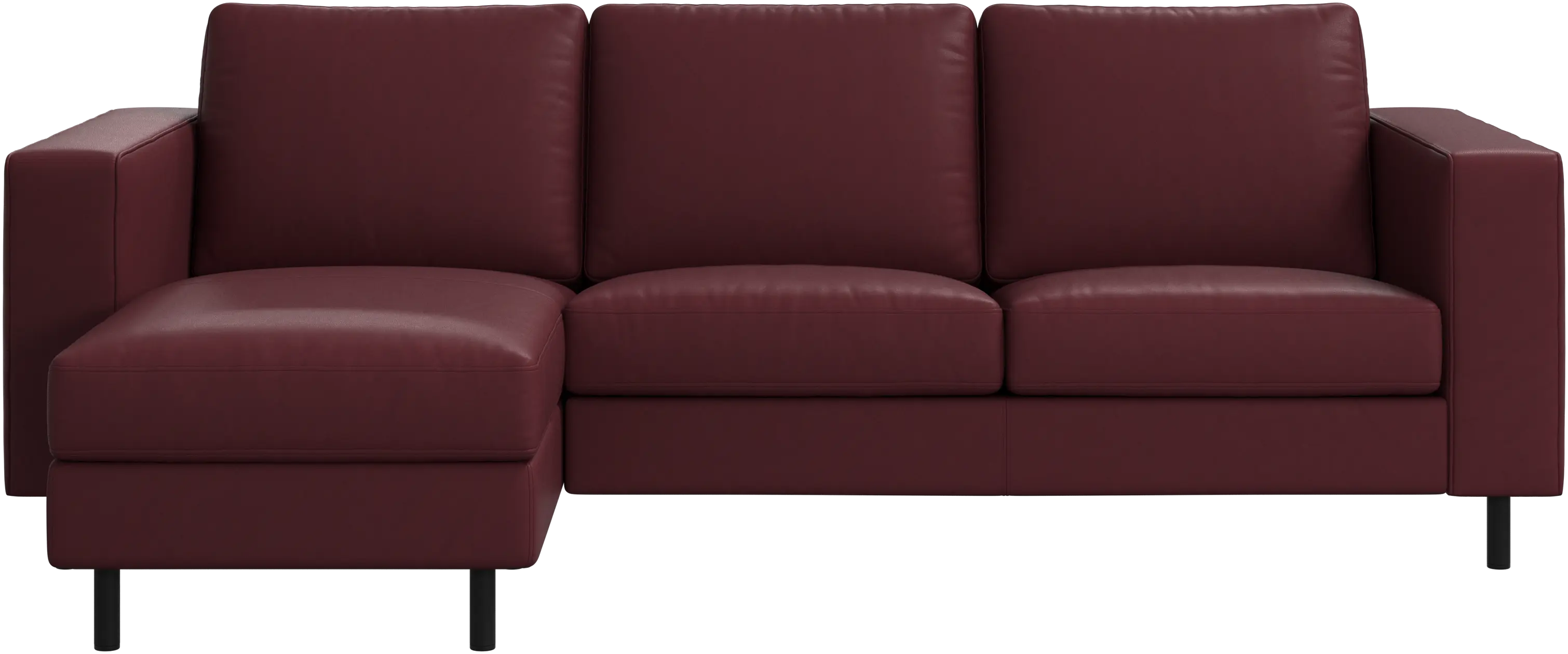 Indivi sofa with chaise longue left