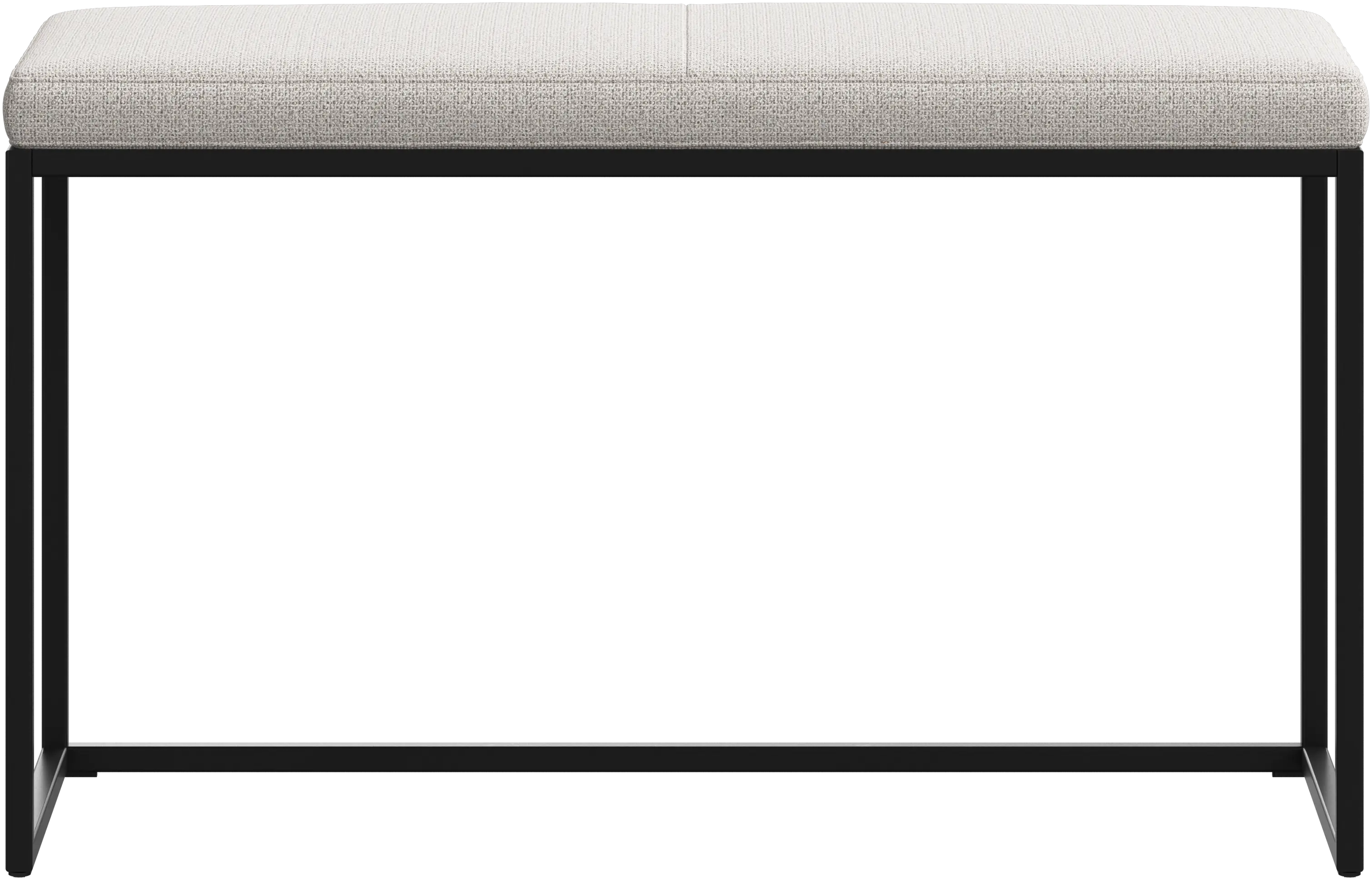 London small bench with cushion