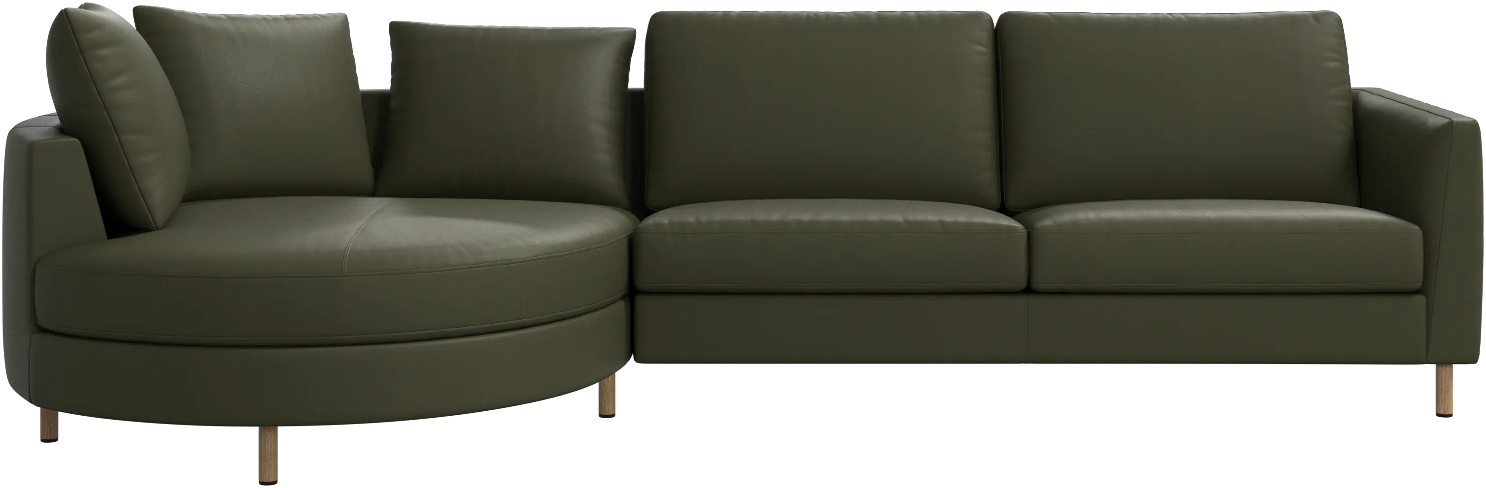Indivi sofa with chaise longue left