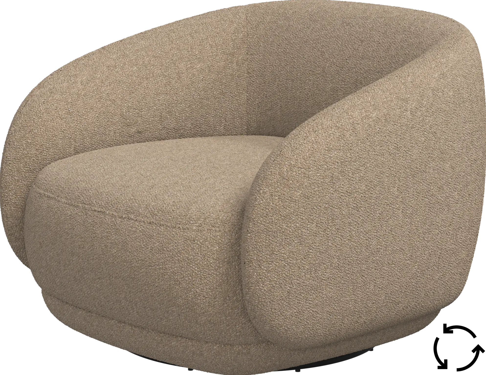 BoConcept - Sessel - Bolzano Sessel mit Drehfunktion