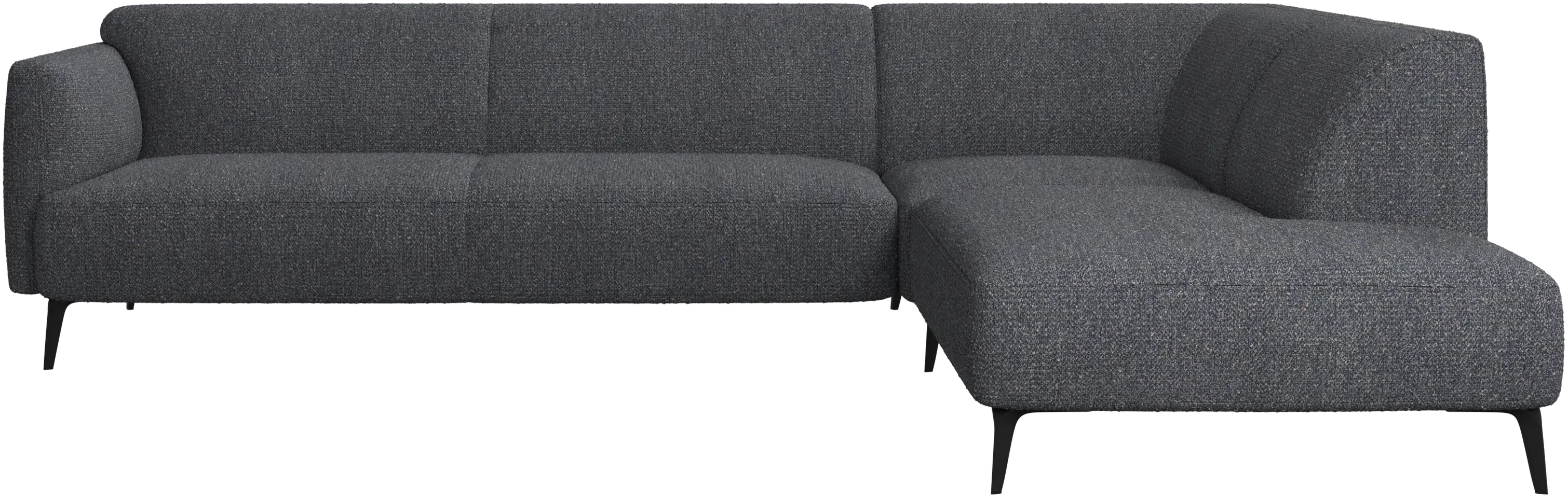 Modena corner sofa with lounging unit