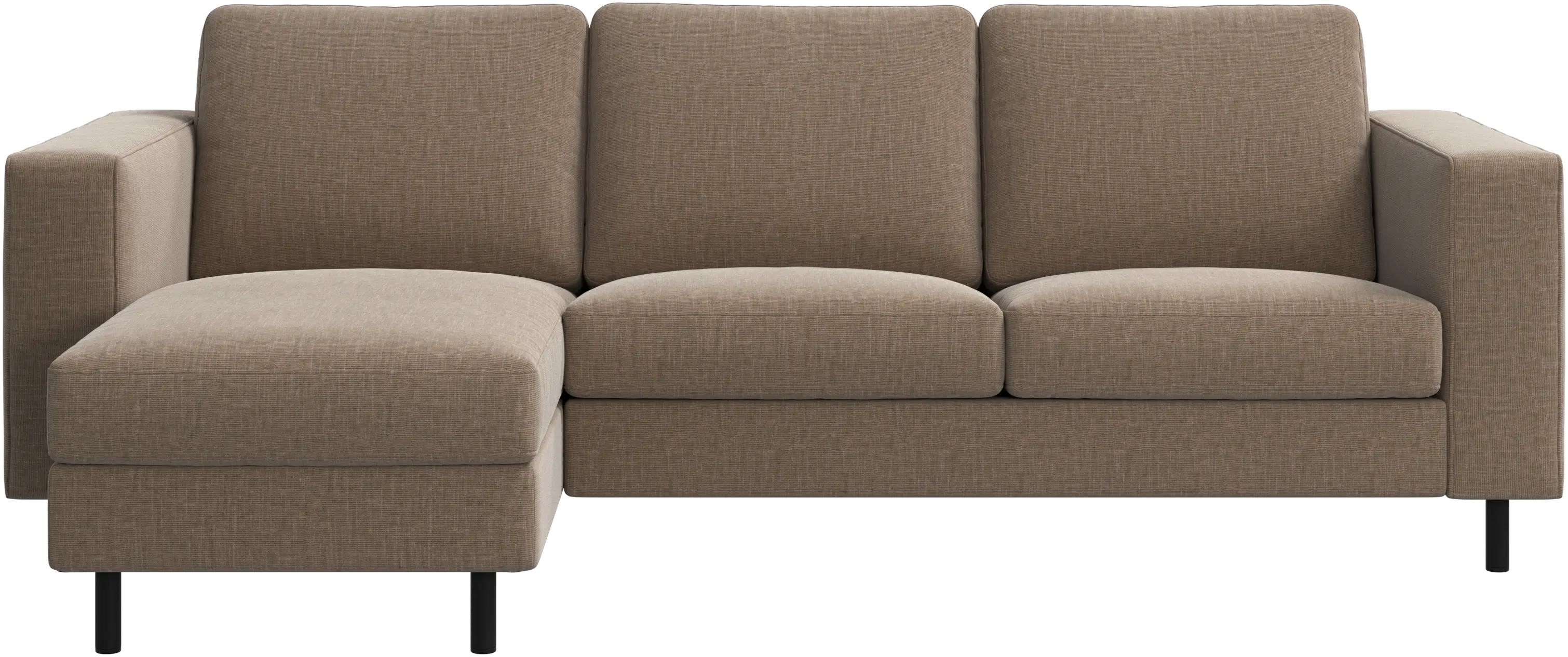 Indivi sofa with chaise longue left