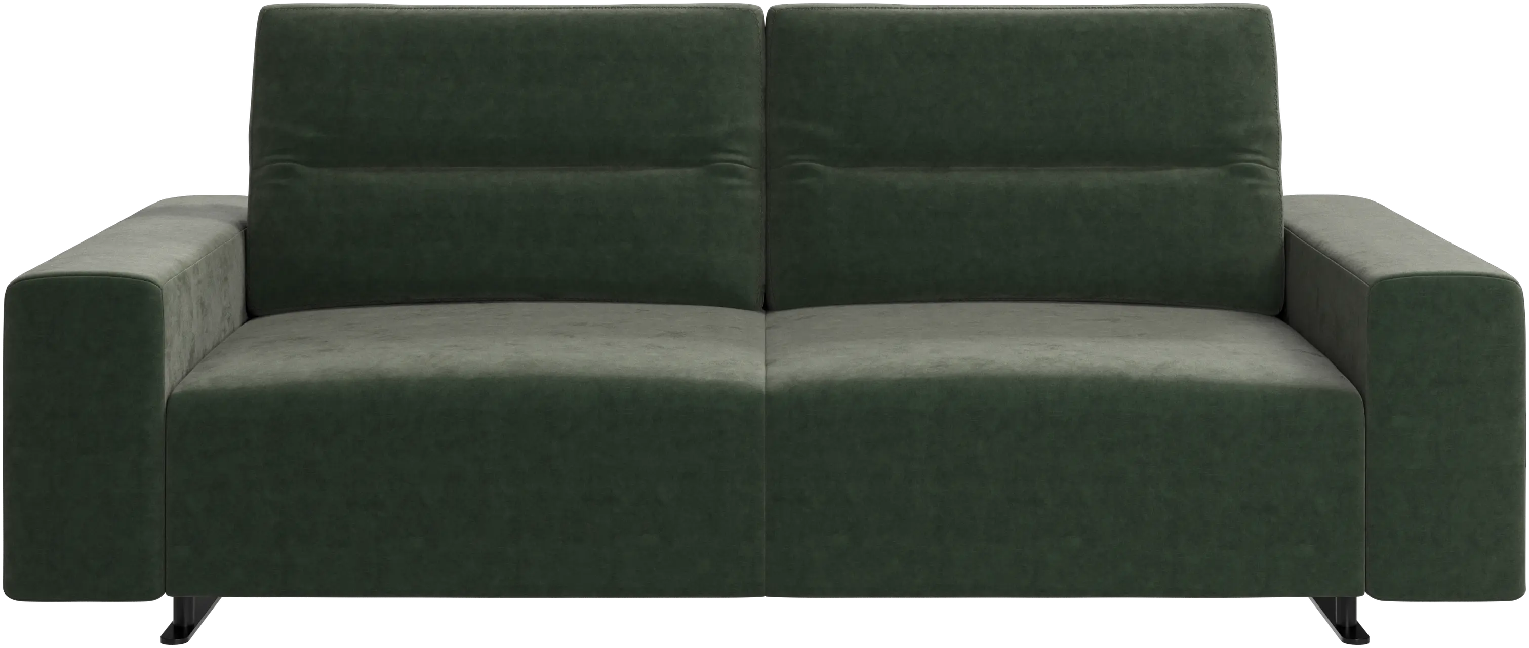 Hampton sofa med justerbar ryg og opbevaring i venstre side