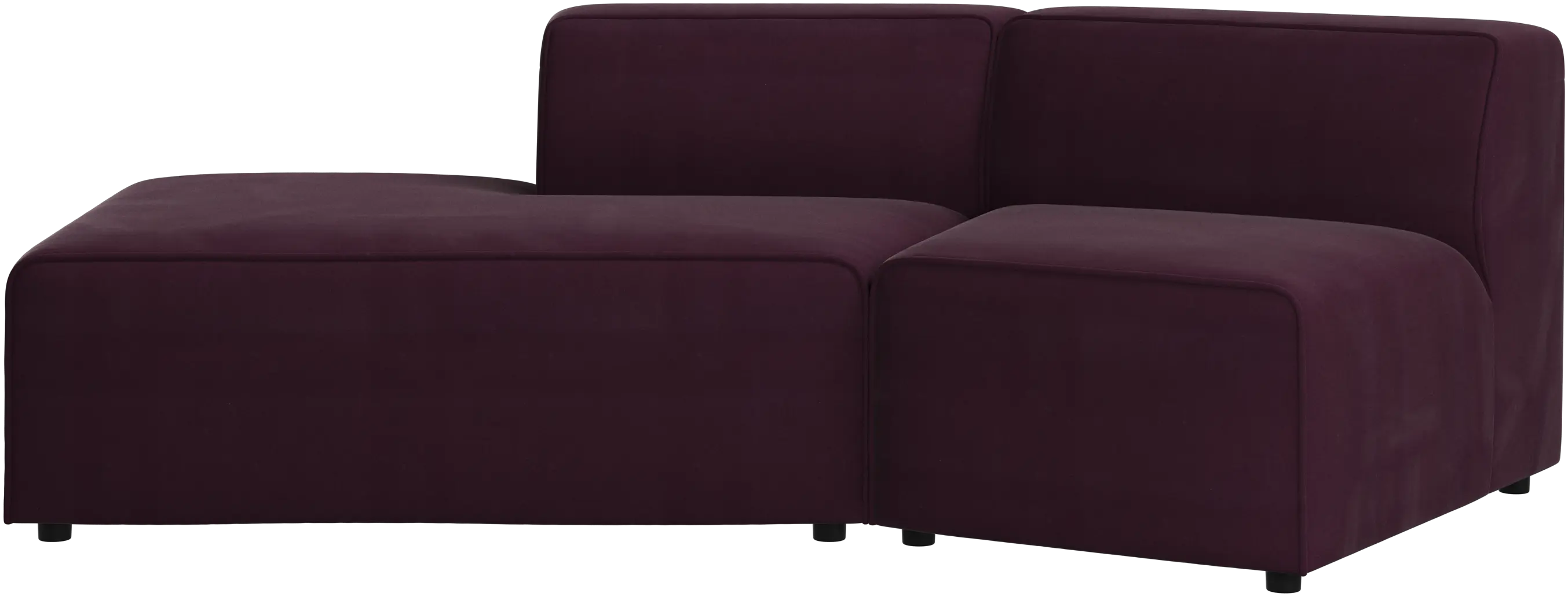 Carmo open end sofa, angled, left