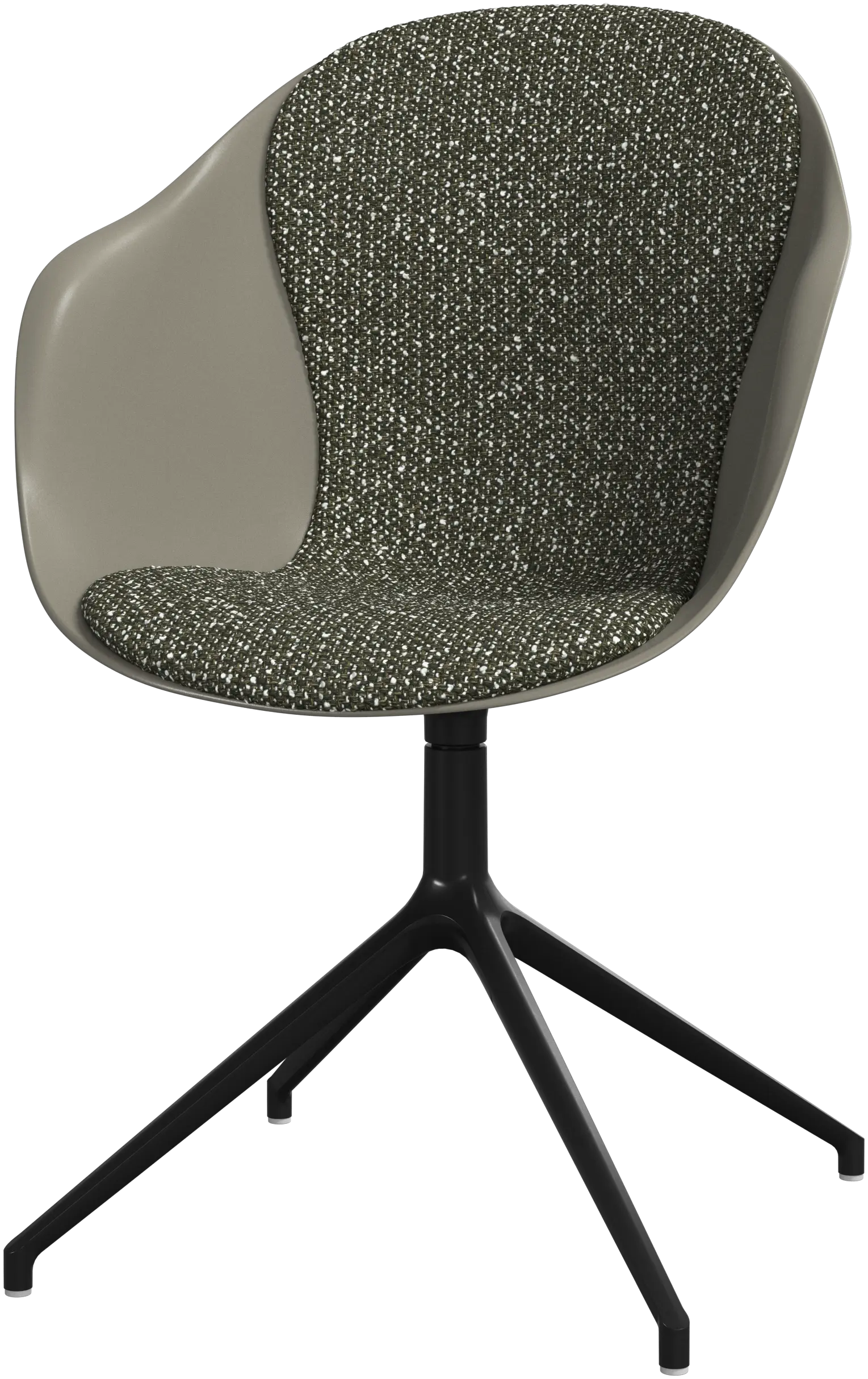 Chaise de salle à manger Adelaide avec fonction pivotante.