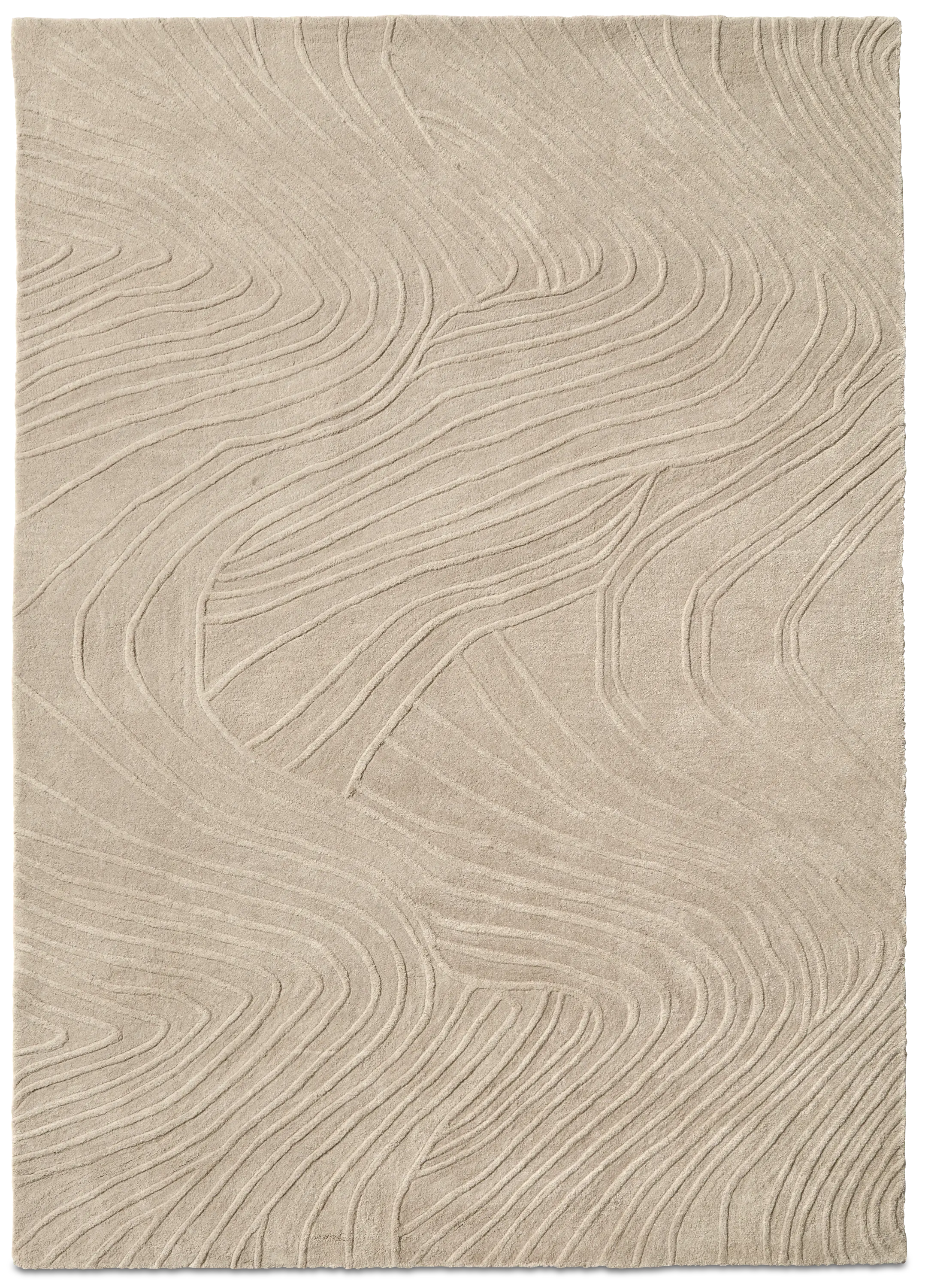 Ridge rug