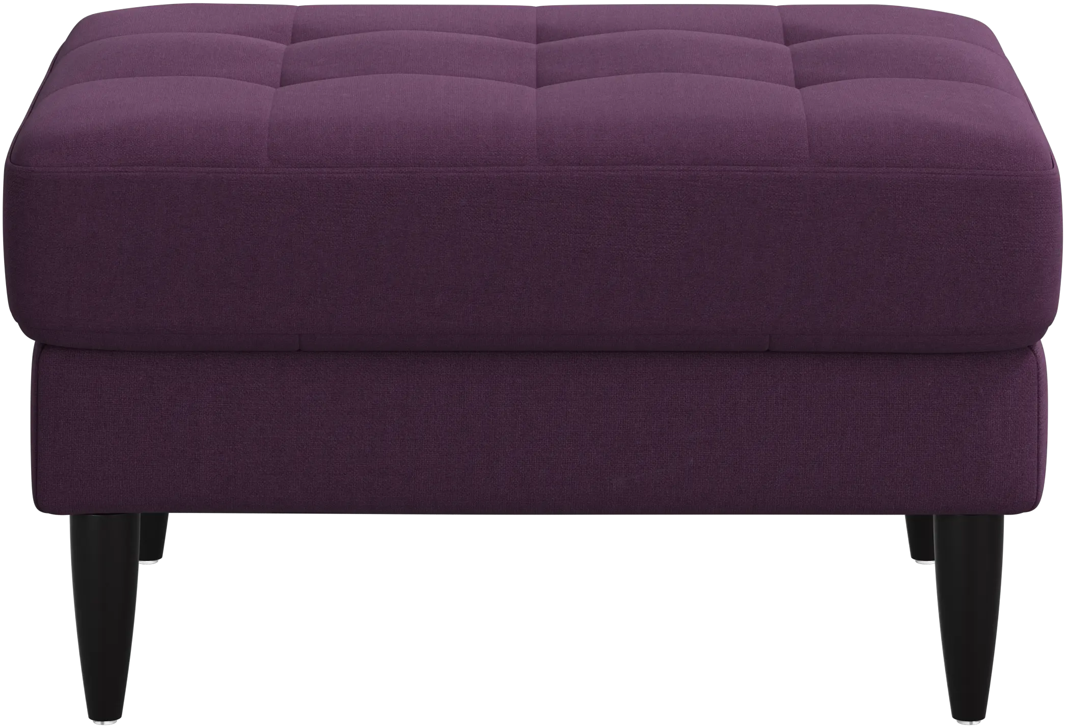 Osaka footstool, tufted seat