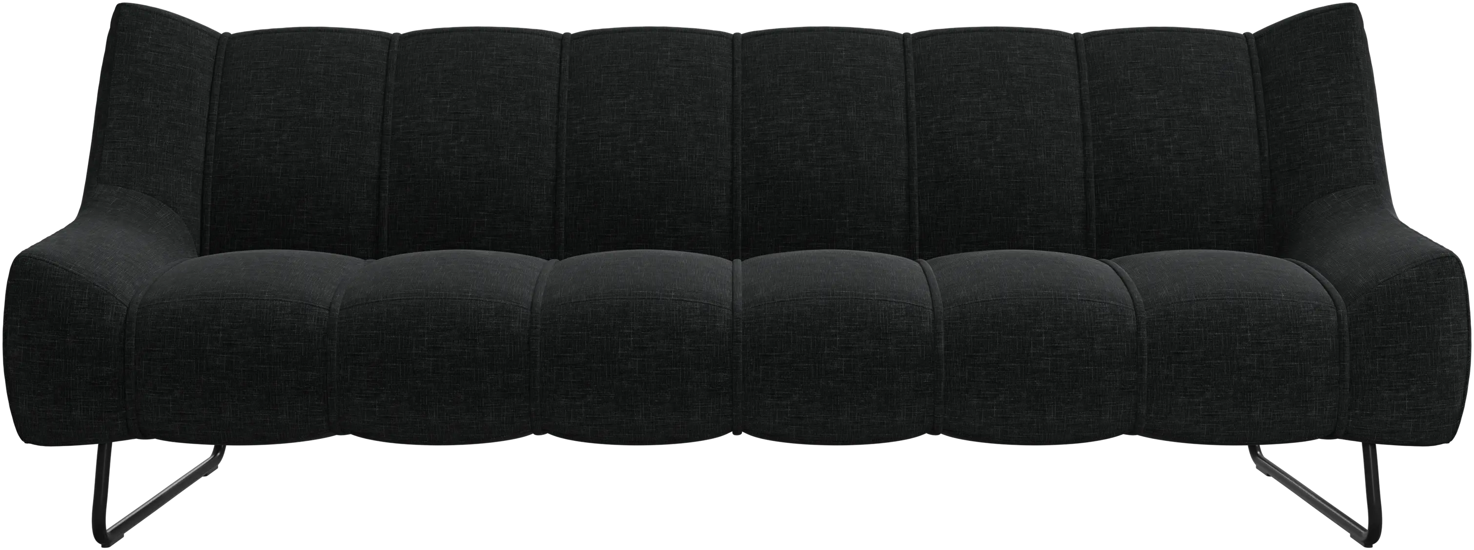 Sofá Nawabari de 3 plazas, patas altas