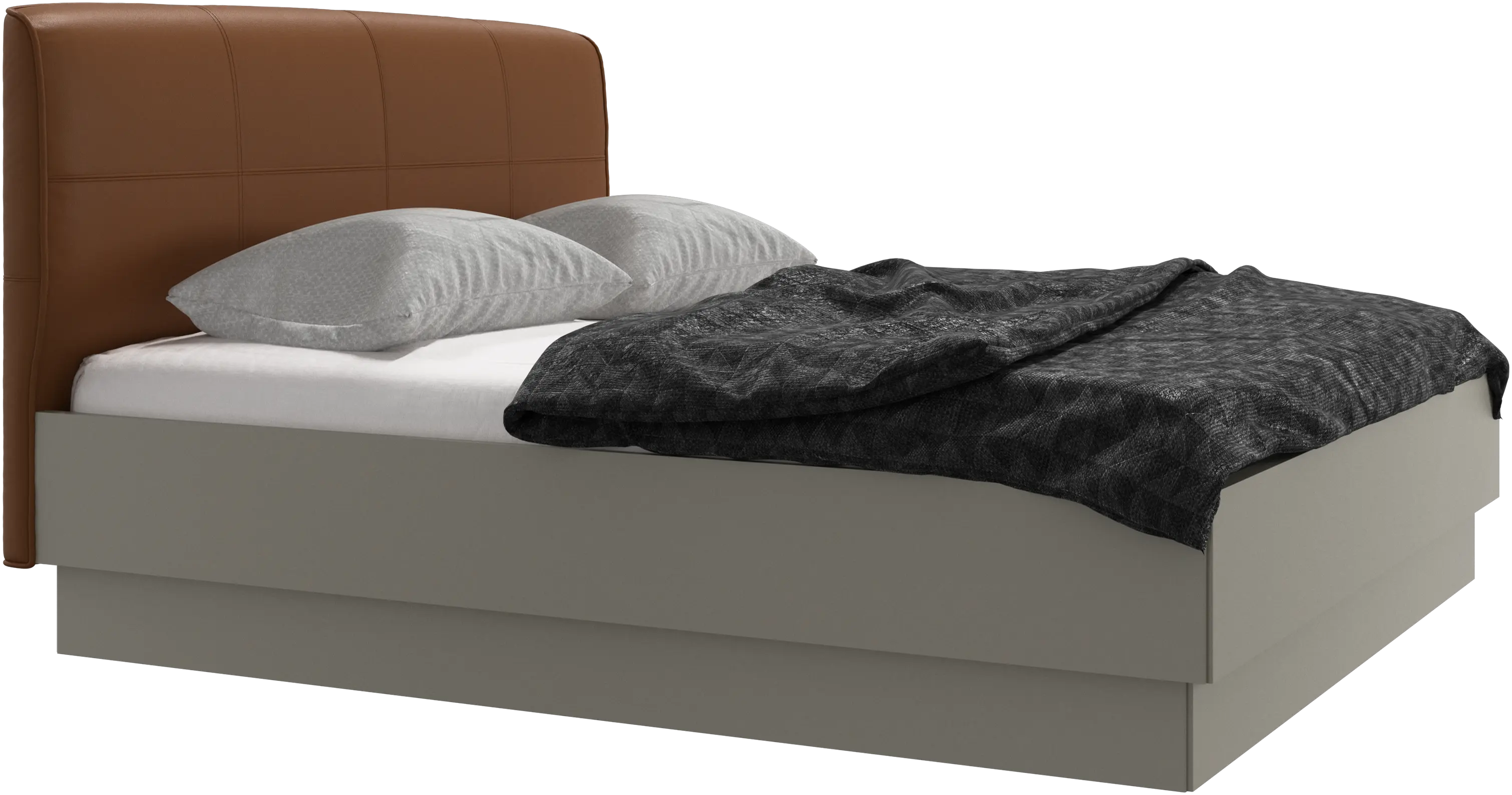 Houston, cama tapizada con almacenamiento