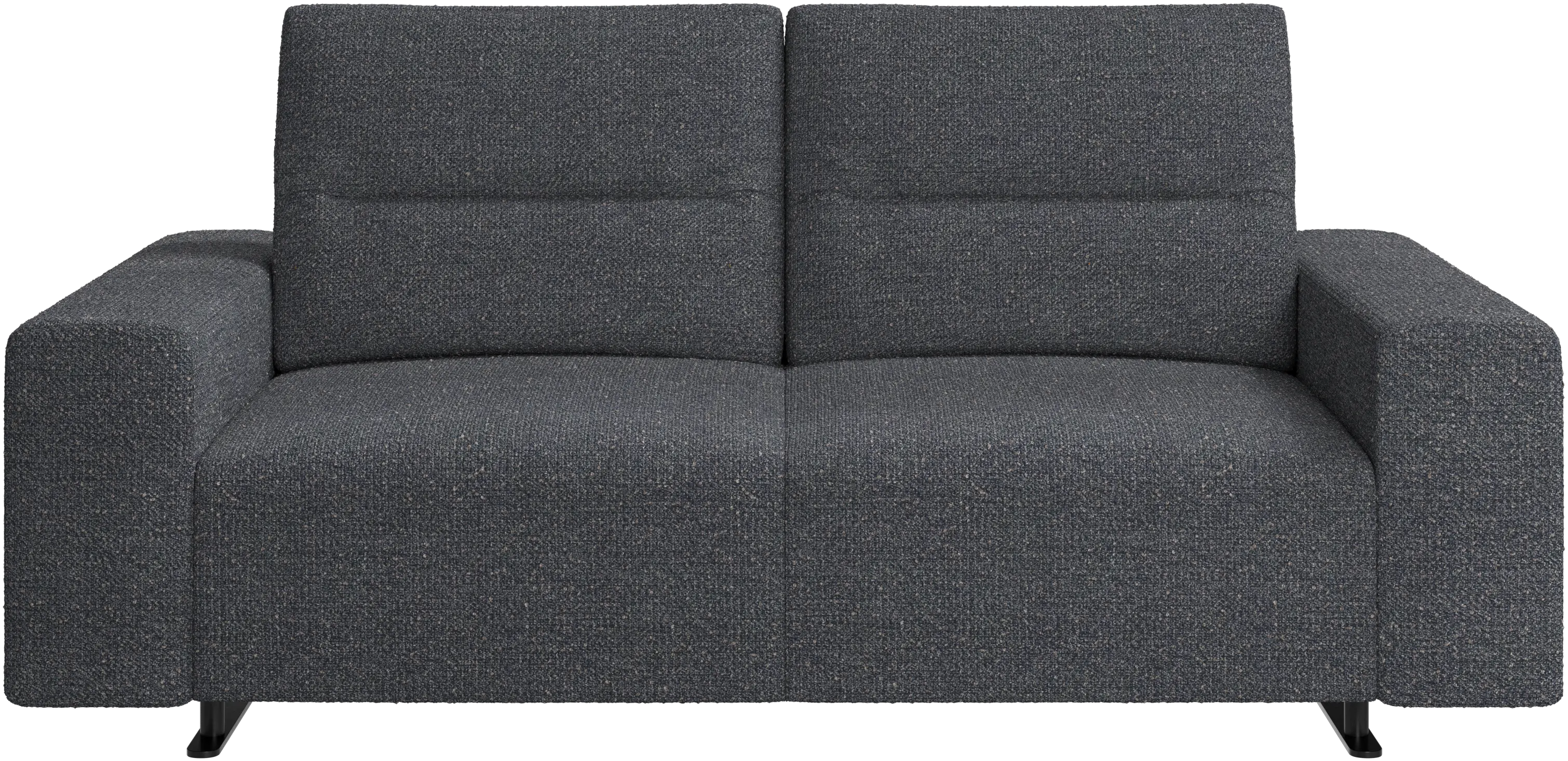 Hampton sofa with adjustable back and storage on the left side