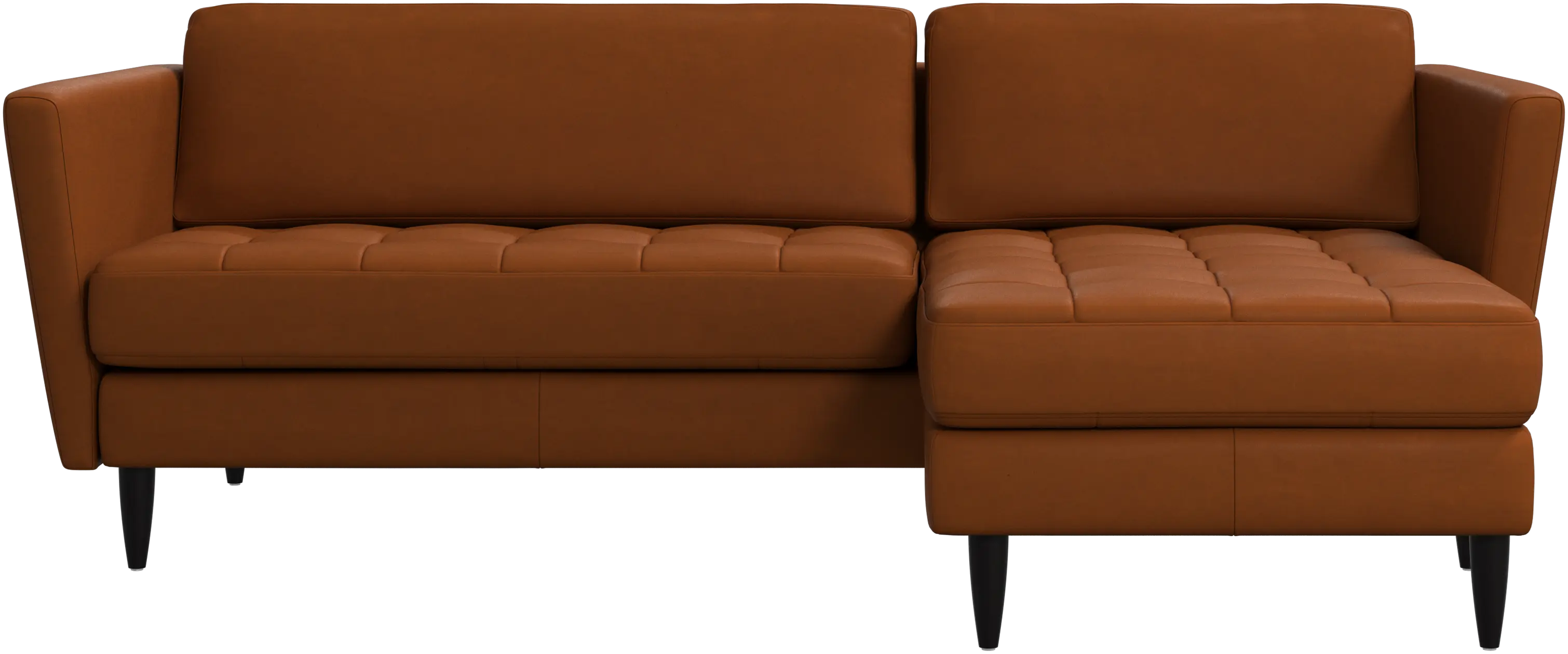 Osaka sofa with resting unit, tufted seat