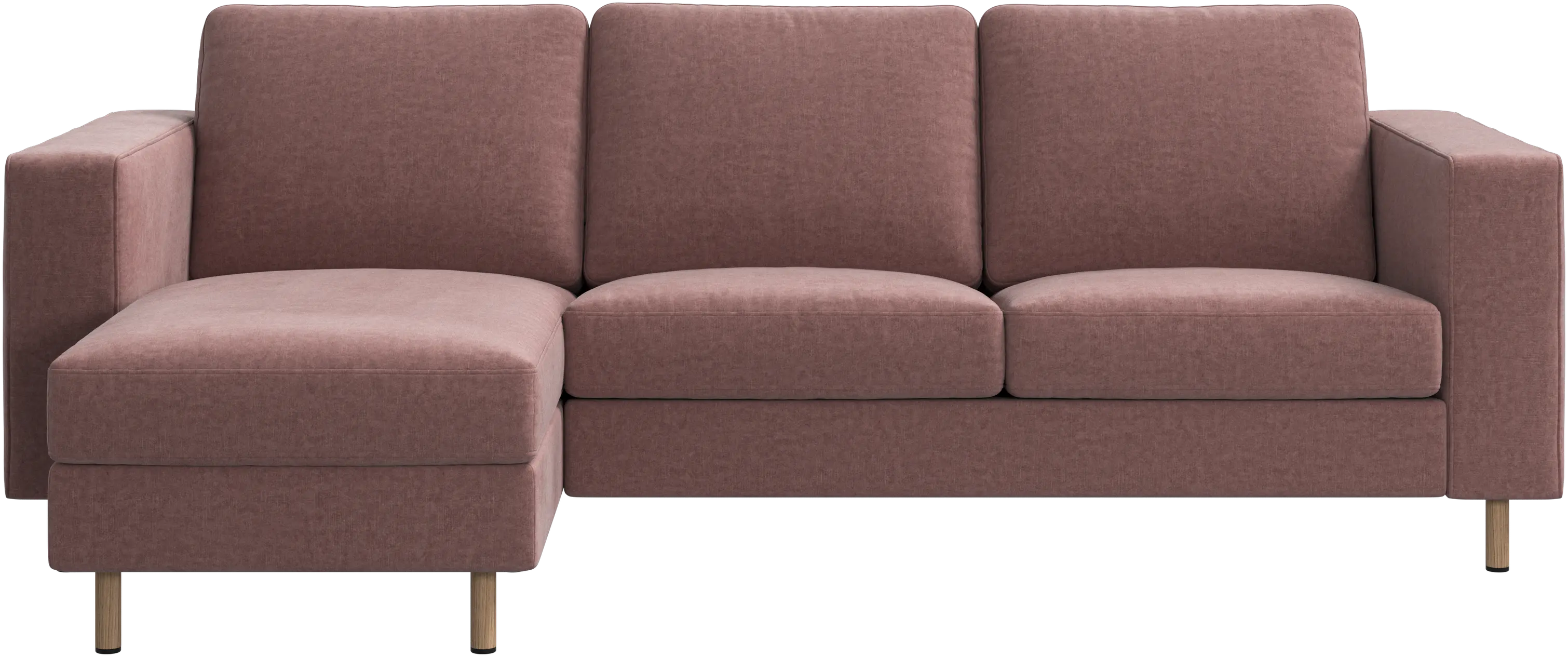 Indivi sofa with chaise longue left