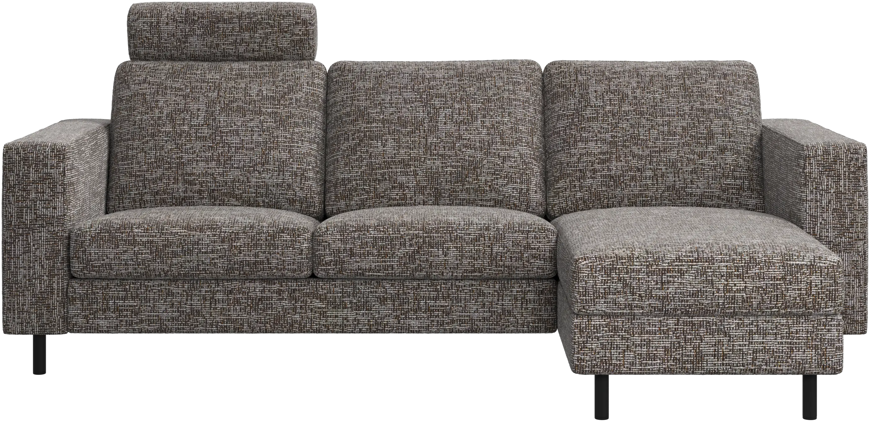 Sofá Indivi con módulo chaise-longue a la derecha
