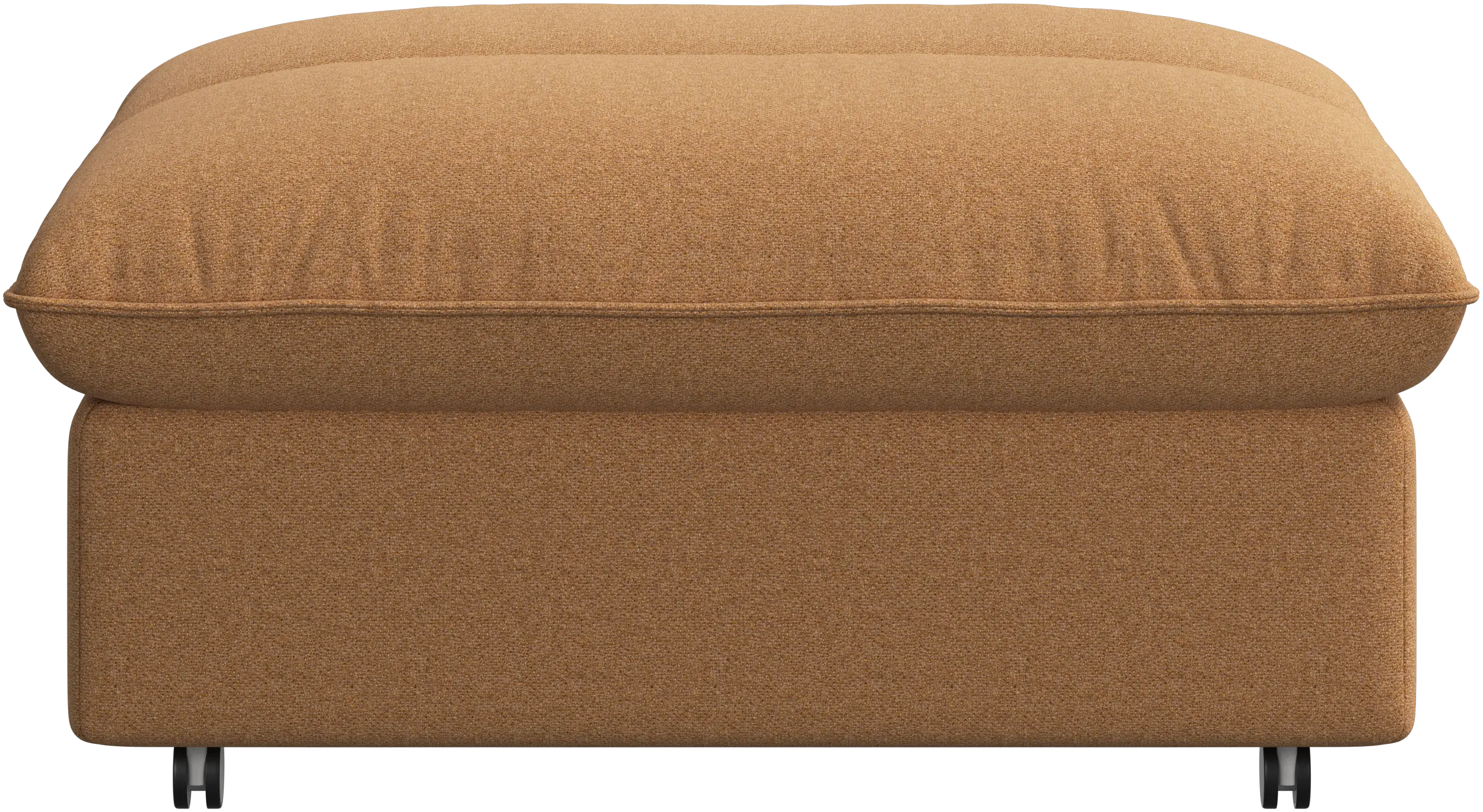 Southampton pouffe on wheels with storage