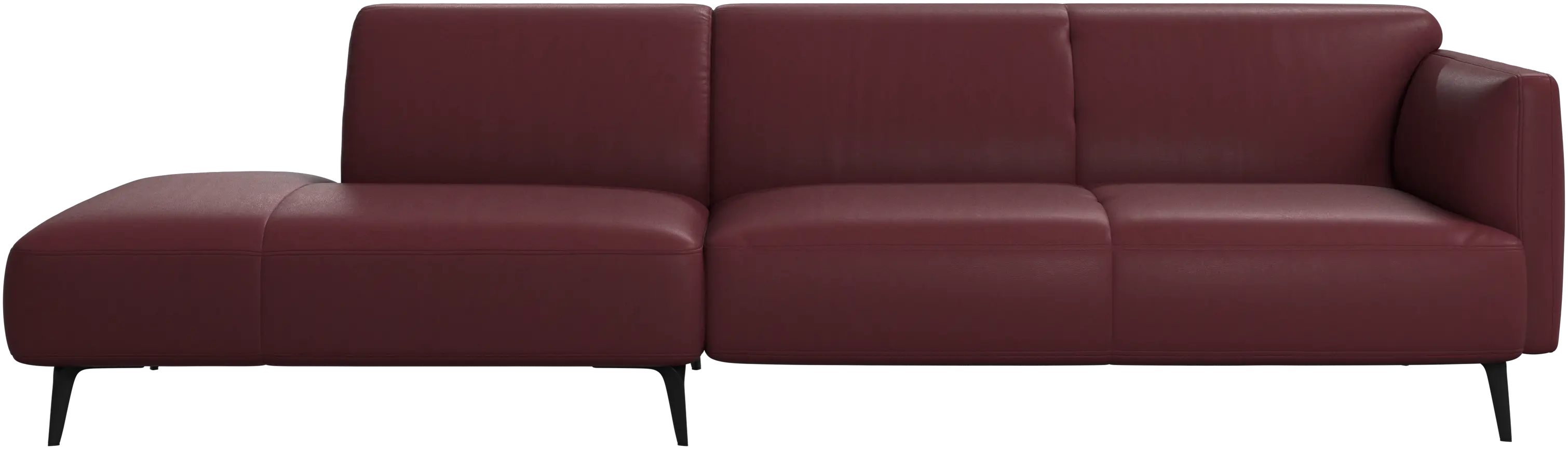 Modena sofa with lounging unit