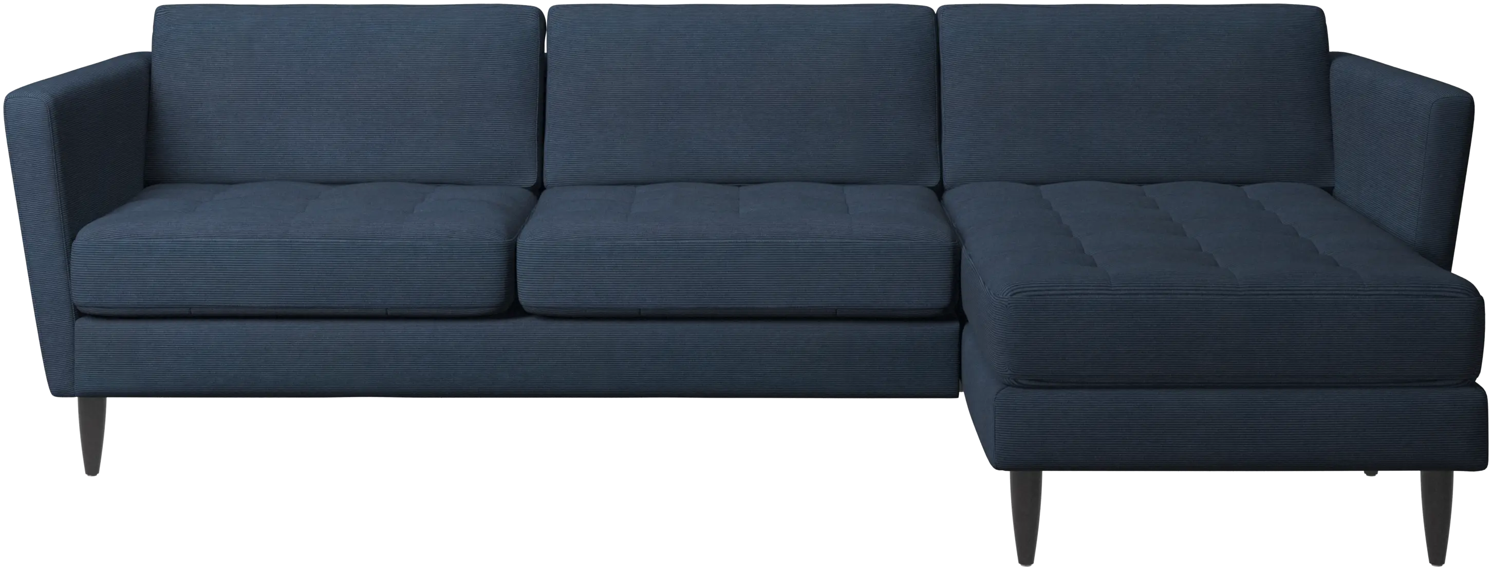 Osaka sofa with resting unit, tufted seat