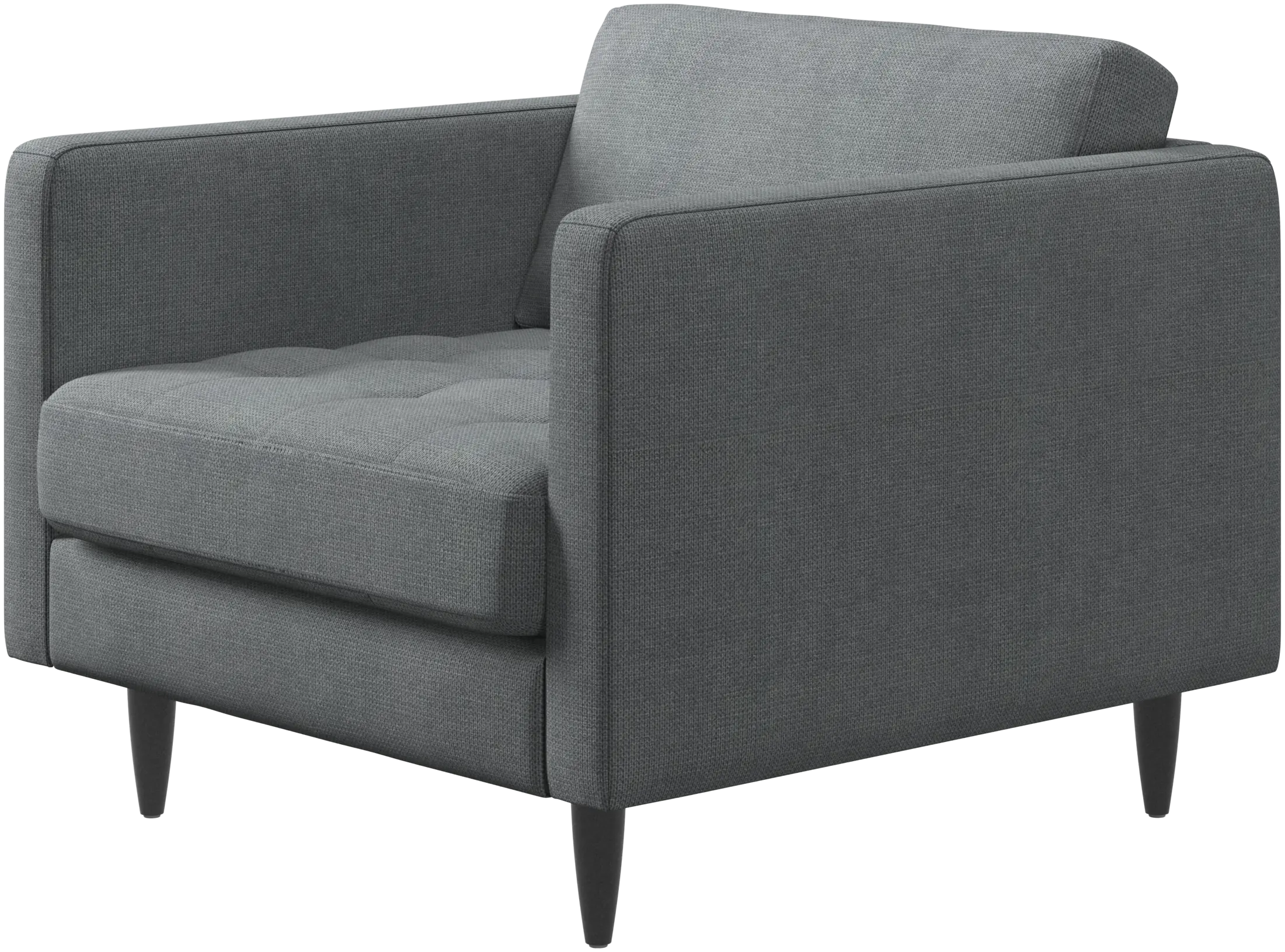 Osaka chair, tufted seat